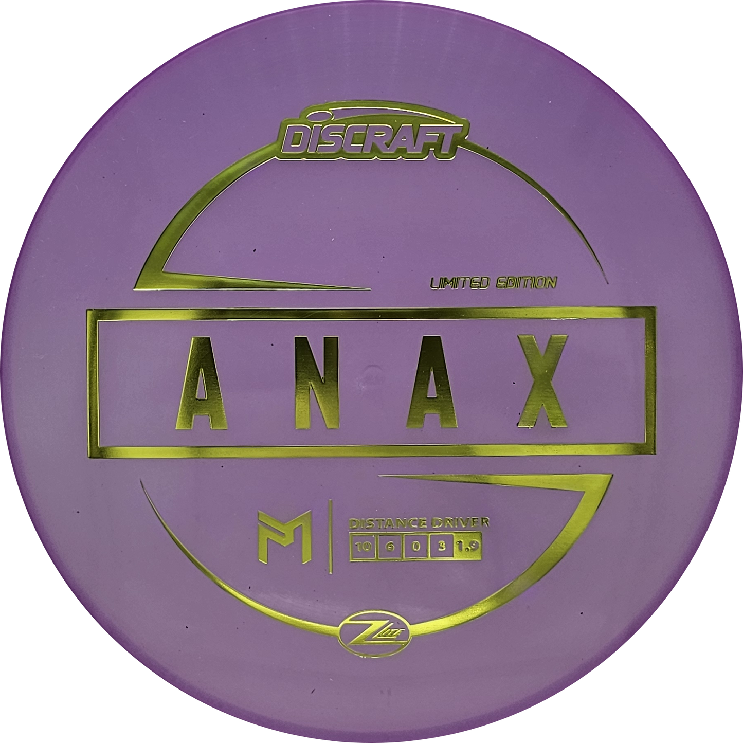 Discraft Limited Edition Z Lite Anax - Paul McBeth - KJ Disc