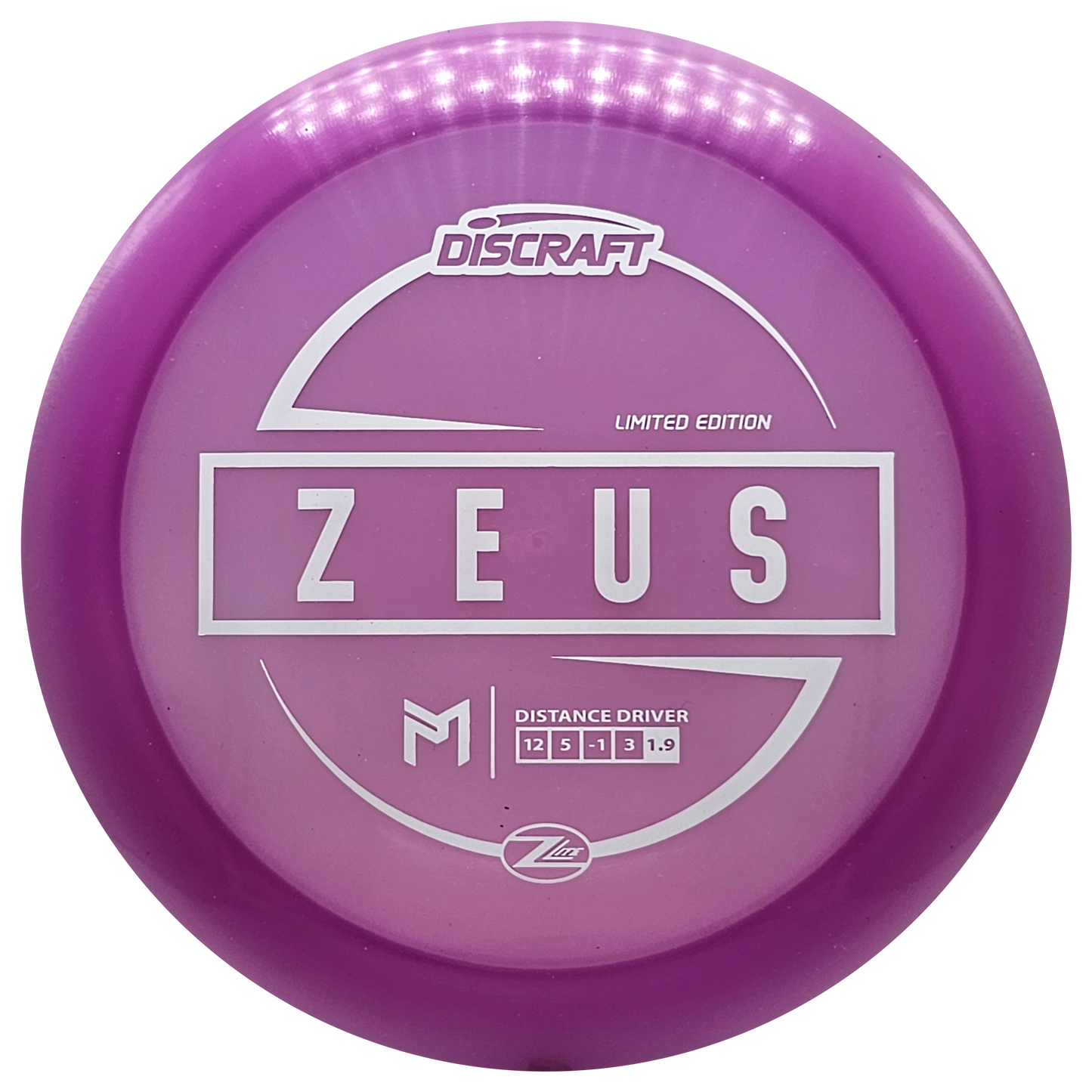 Discraft Limited Edition Z Lite Zeus - Paul McBeth - KJ Disc
