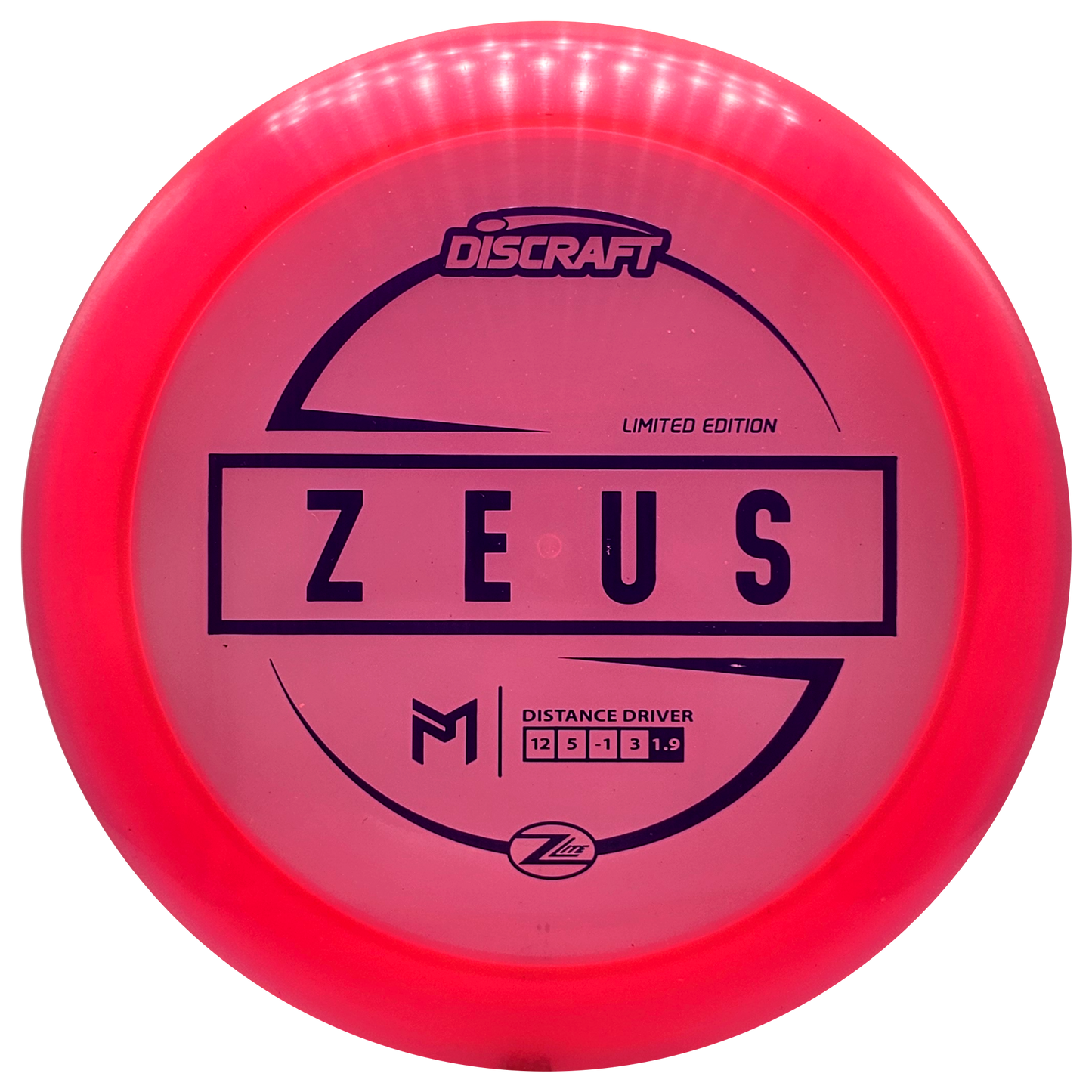Discraft Limited Edition Z Lite Zeus - Paul McBeth - KJ Disc