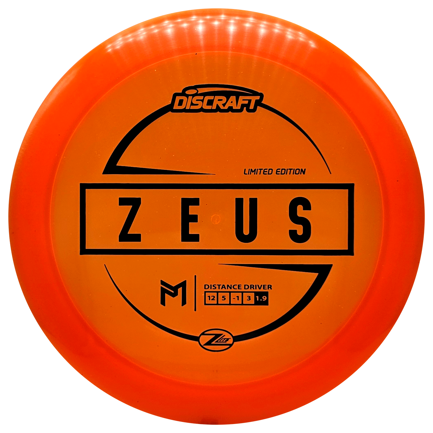 Discraft Limited Edition Z Lite Zeus - Paul McBeth - KJ Disc