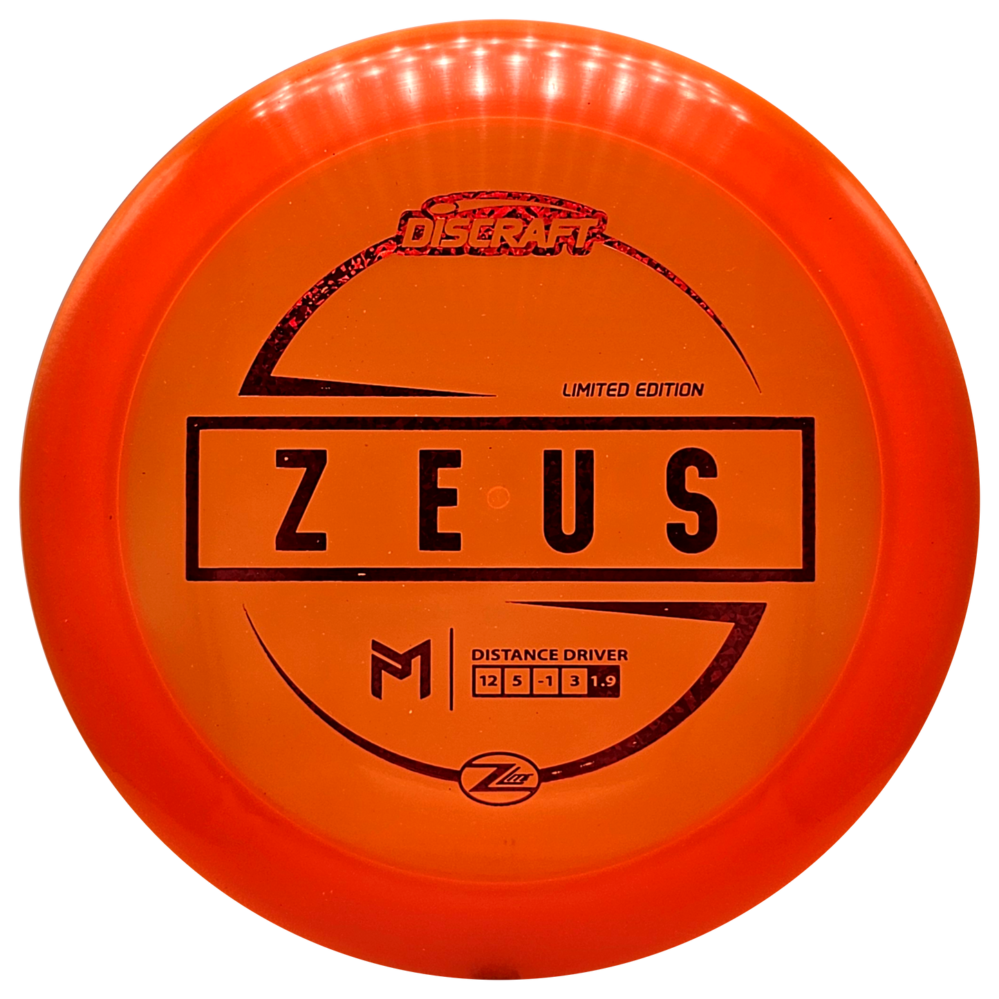 Discraft Limited Edition Z Lite Zeus - Paul McBeth - KJ Disc