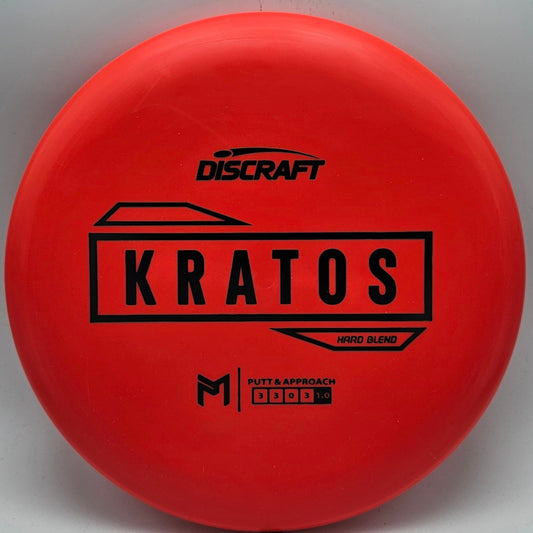 Discraft Putter Line Hard Kratos - Paul McBeth - KJ Disc