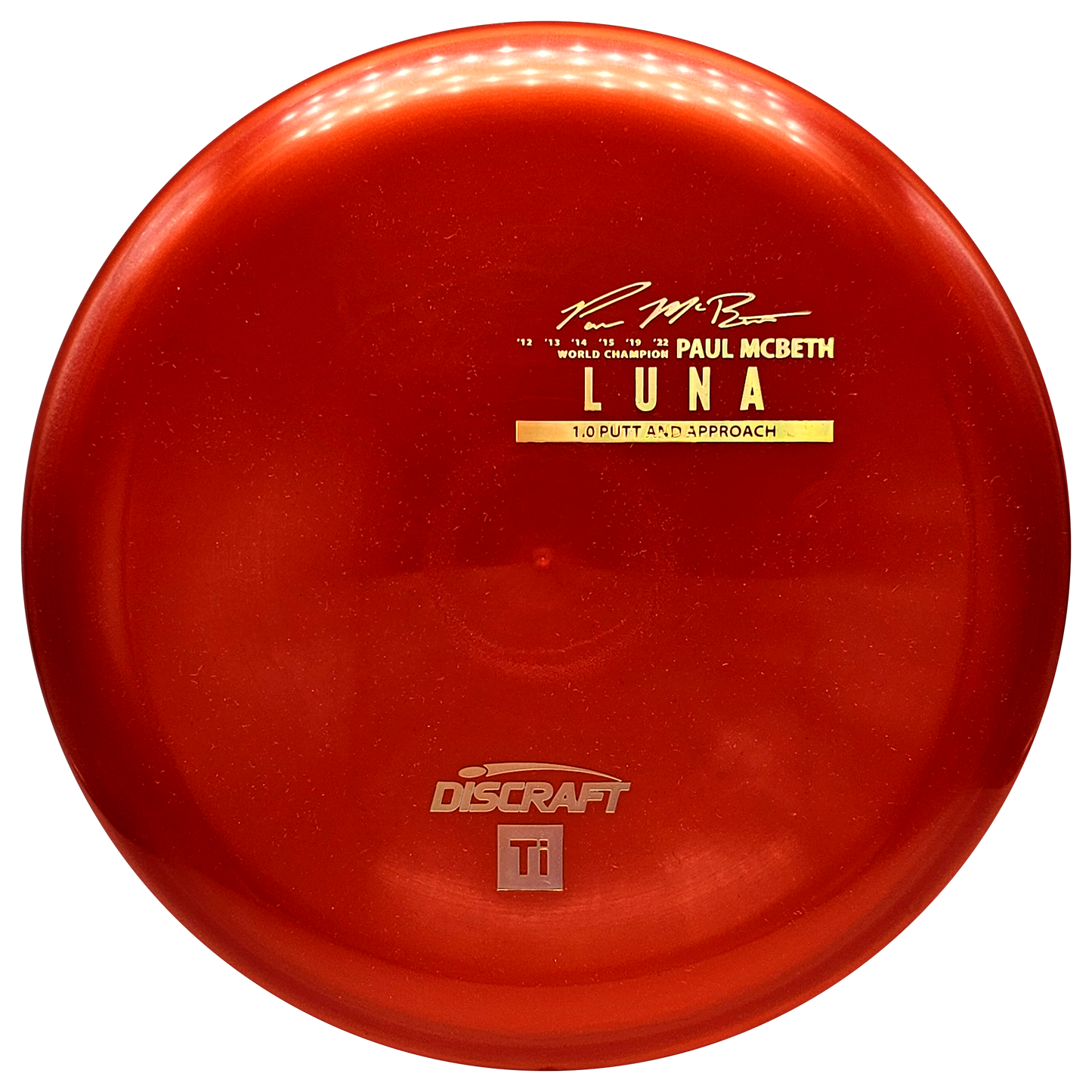 Discraft Titanium Ti Luna - Paul McBeth - KJ Disc