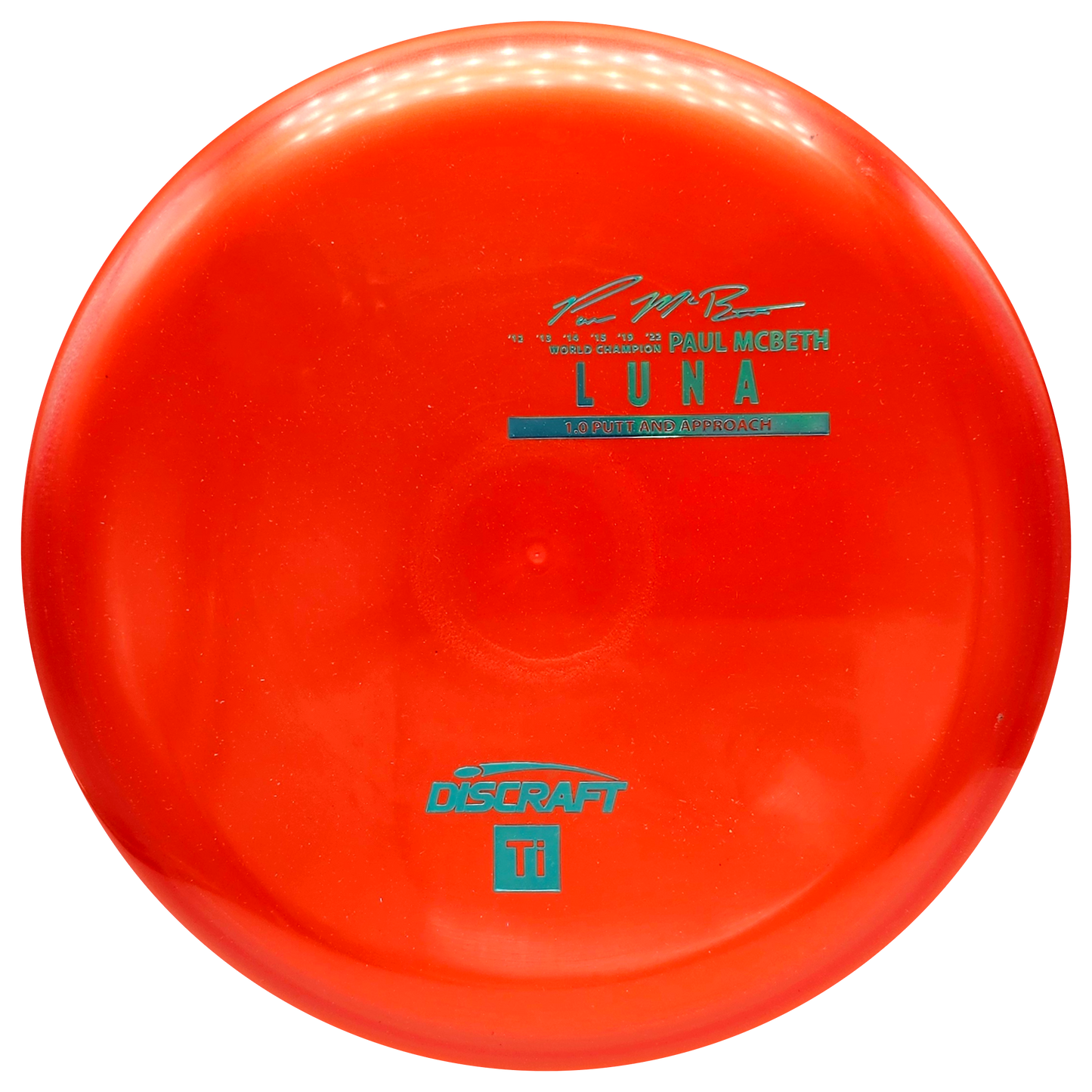 Discraft Titanium Ti Luna - Paul McBeth - KJ Disc