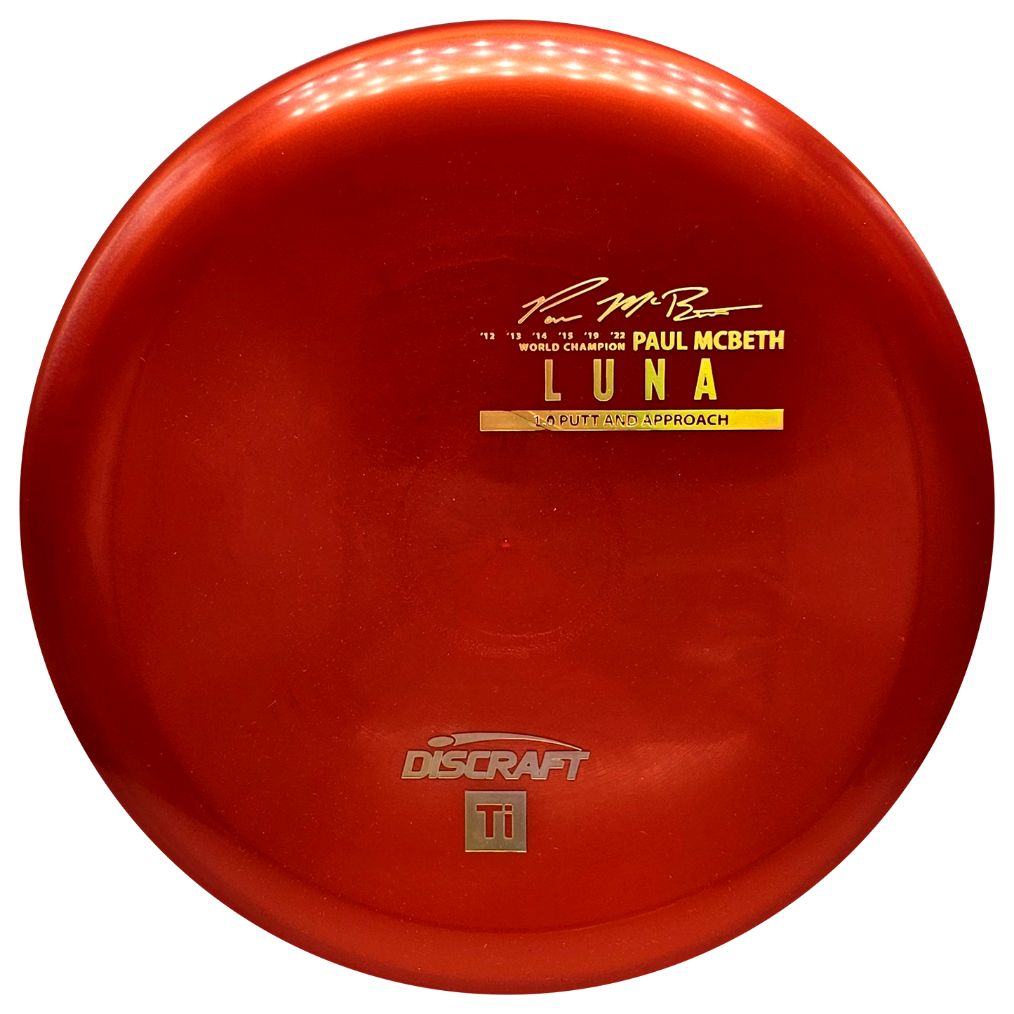 Discraft Titanium Ti Luna - Paul McBeth - KJ Disc
