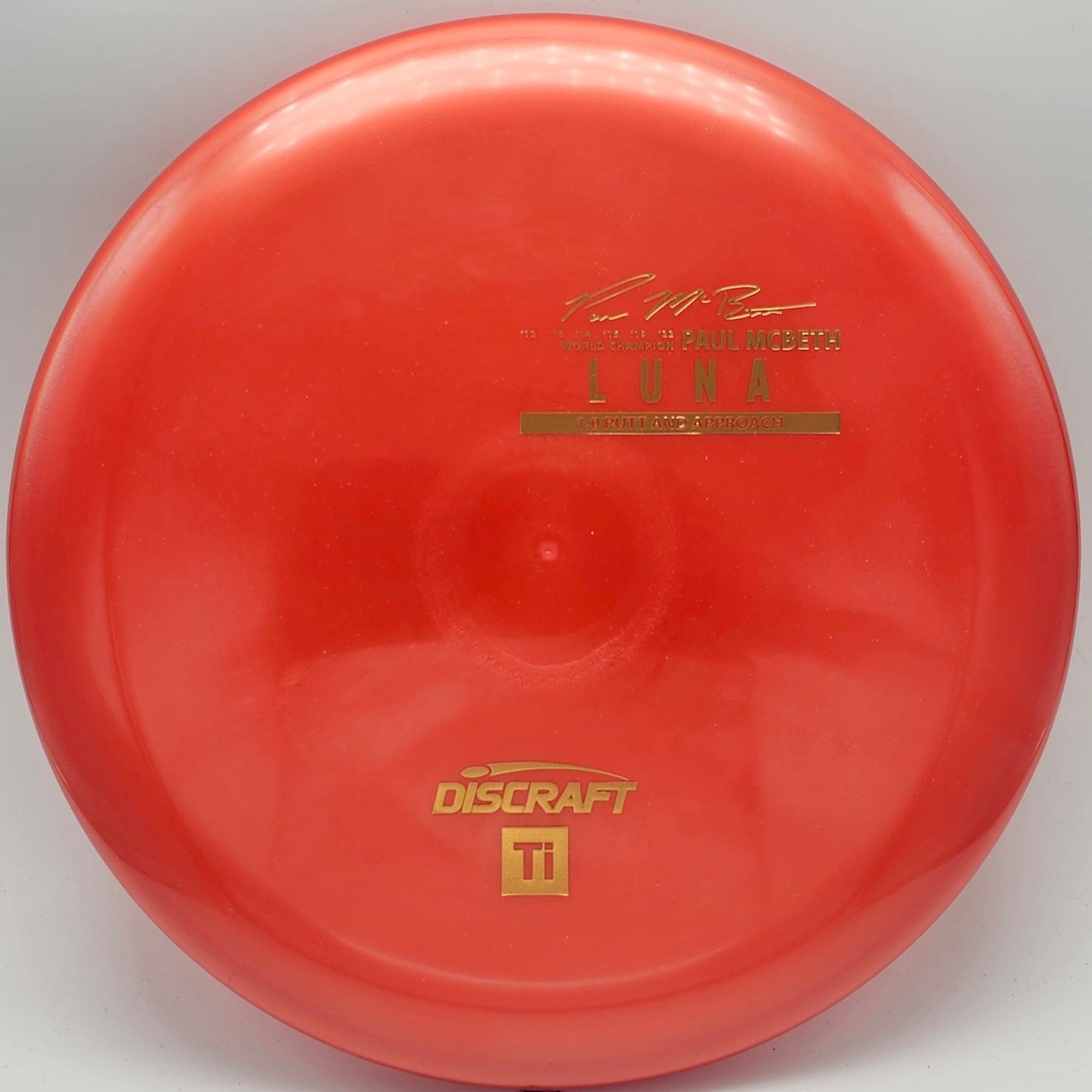 Discraft Titanium Ti Luna - Paul McBeth - KJ Disc