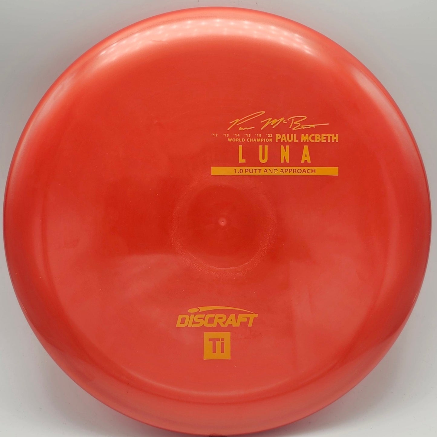 Discraft Titanium Ti Luna - Paul McBeth - KJ Disc