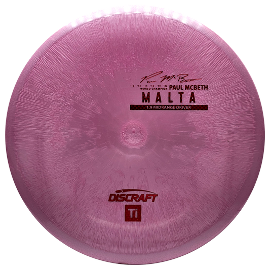 Discraft Titanium Ti Malta - Paul McBeth - KJ Disc