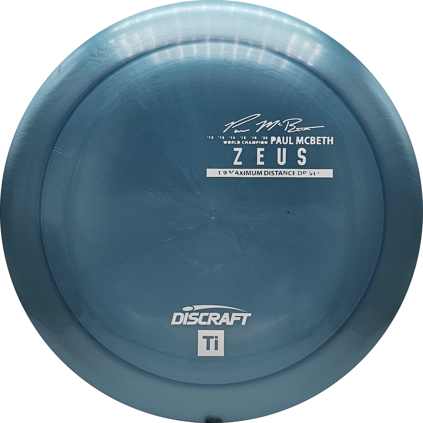 Discraft Titanium Ti Zeus - Paul McBeth - KJ Disc