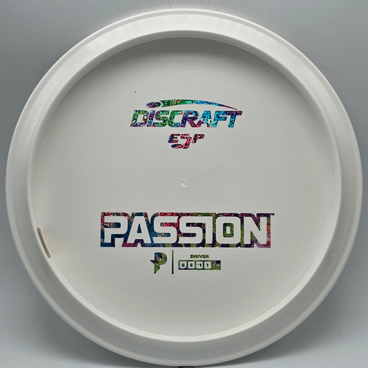 Discraft White ESP Passion Bottom Stamp - KJ Disc