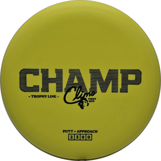 Trophy Line Champ First Run - Climo - KJ Disc