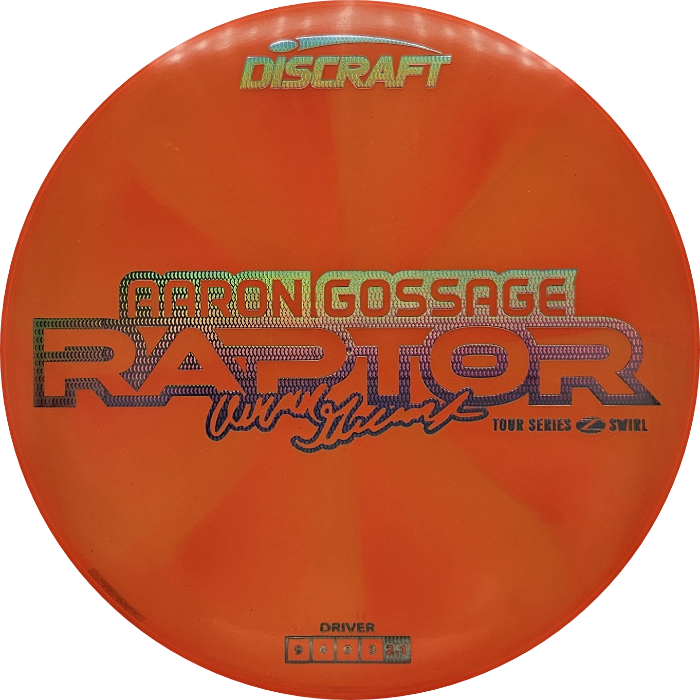 Discraft Aaron Gossage Raptor - Tour Series 2025 - KJ Disc