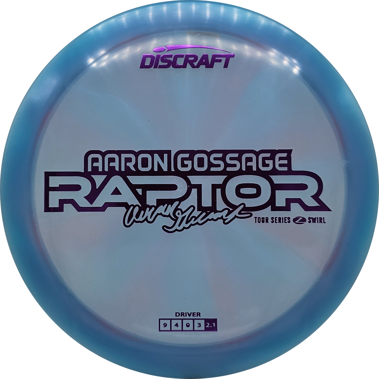 Discraft Aaron Gossage Raptor - Tour Series 2025 - KJ Disc
