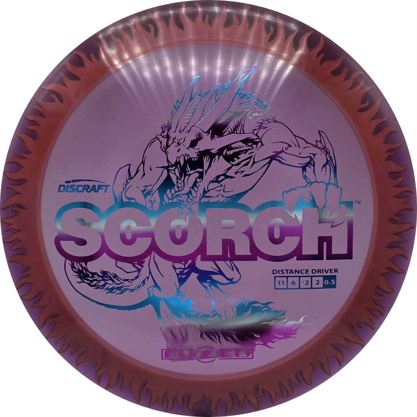 Discraft Z FuZed Scorch Flame Pattern