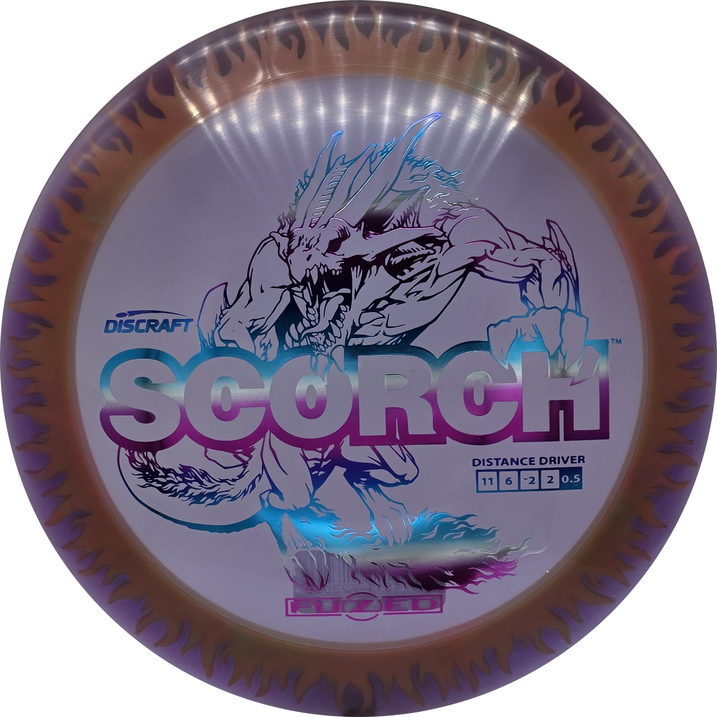 Discraft Z FuZed Scorch Flame Pattern