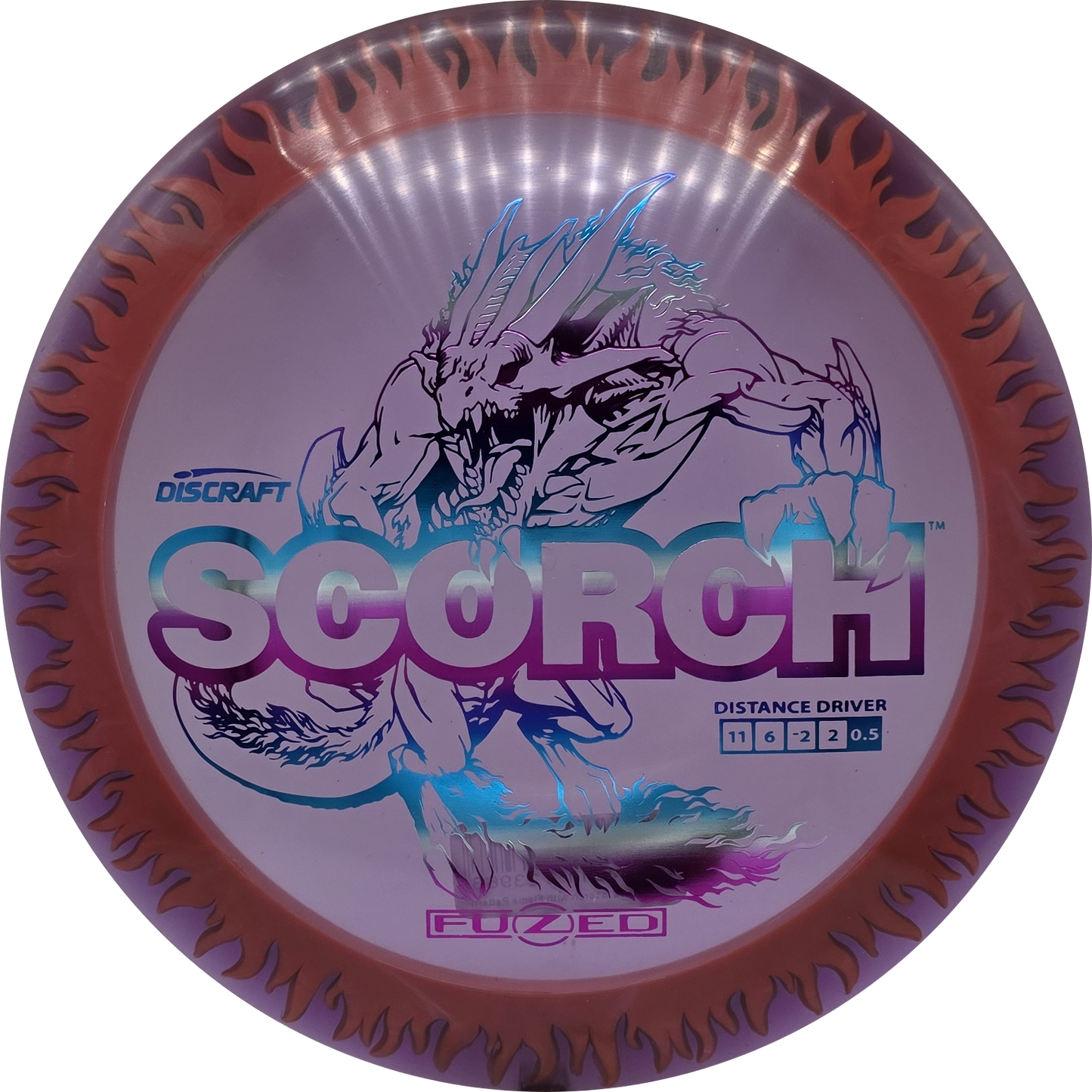 Discraft Z FuZed Scorch Flame Pattern