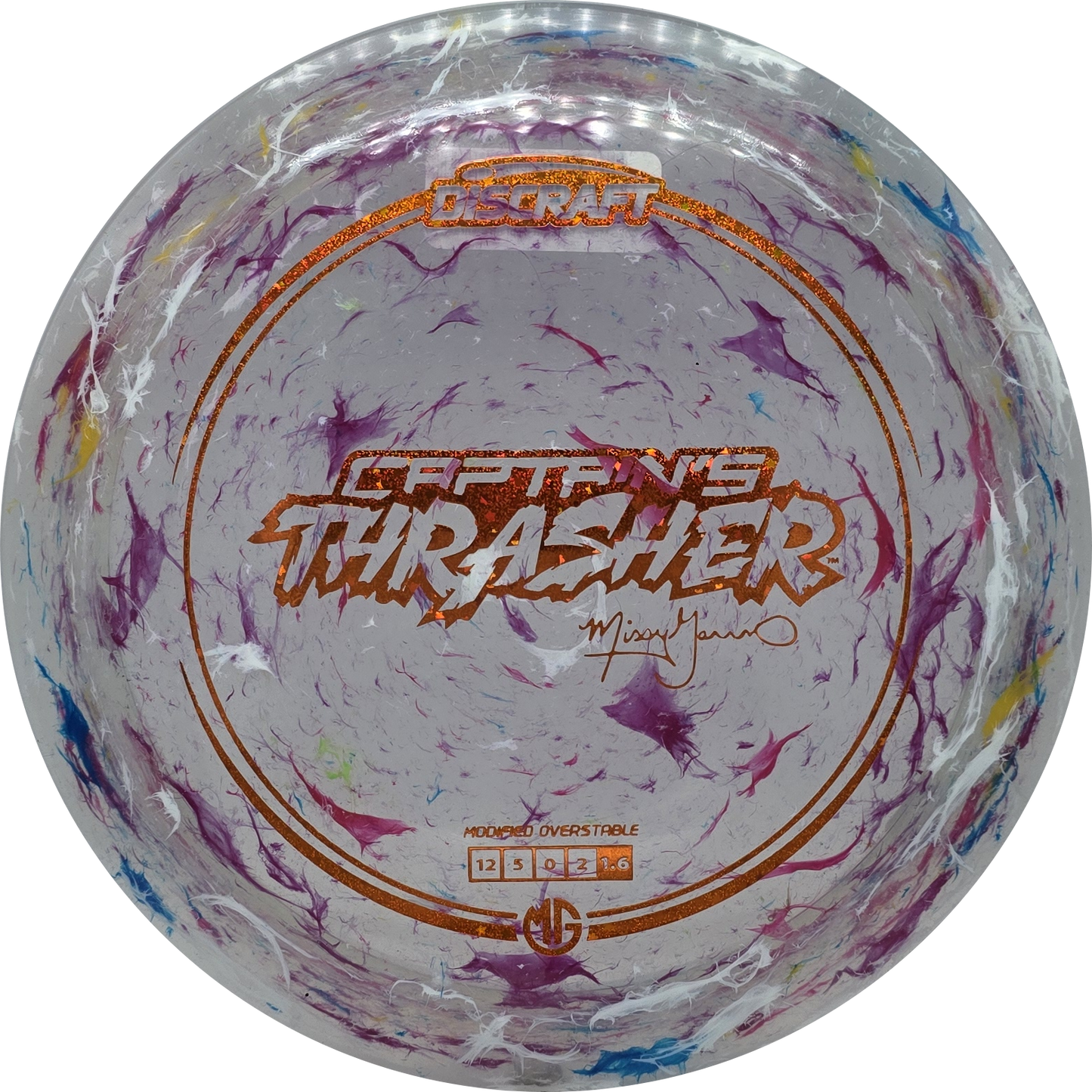 Discraft Z Jawbreaker Captain's Thrasher - Missy Gannon 2025
