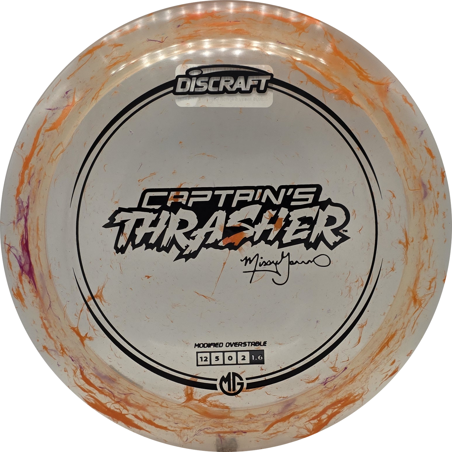 Discraft Z Jawbreaker Captain's Thrasher - Missy Gannon 2025