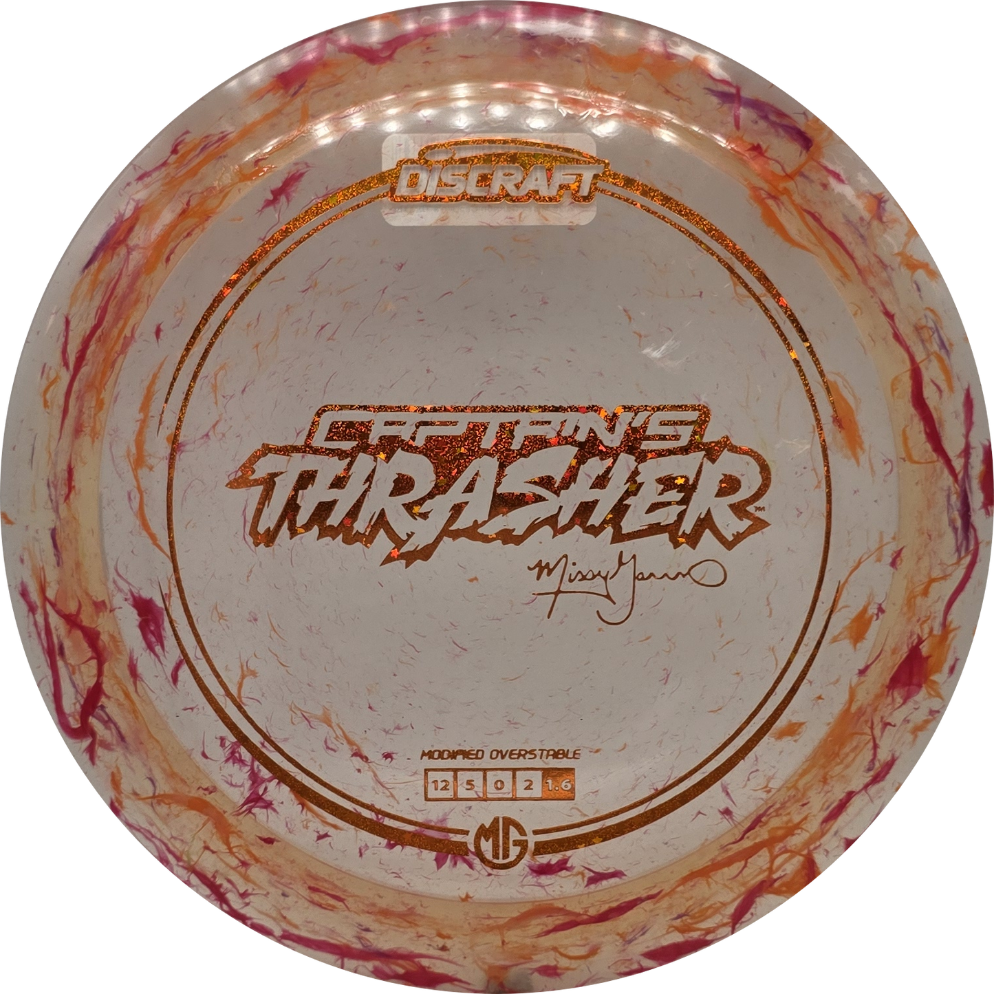 Discraft Z Jawbreaker Captain's Thrasher - Missy Gannon 2025