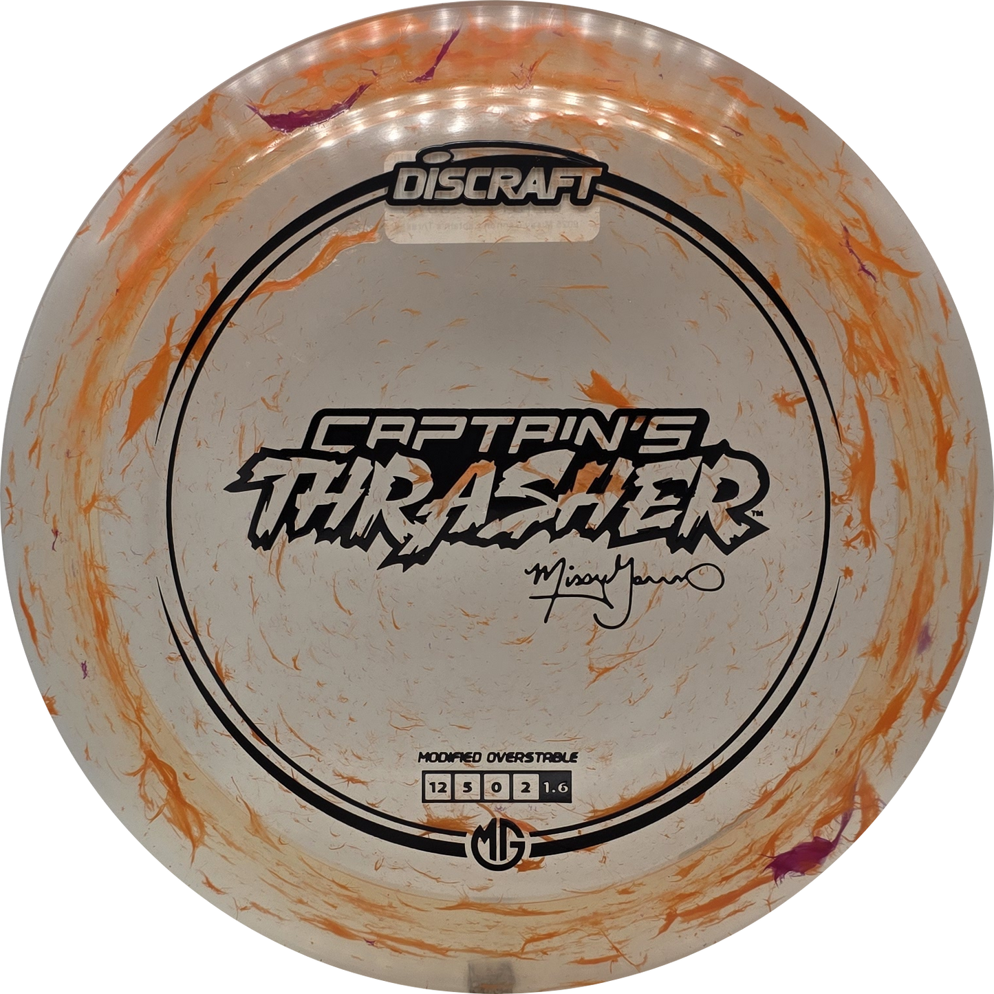 Discraft Z Jawbreaker Captain's Thrasher - Missy Gannon 2025