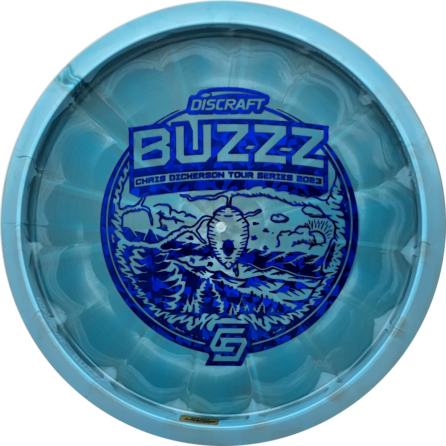 Discraft Bottom Stamp Buzzz - Chris Dickerson Tour Series 2023 - KJ Disc