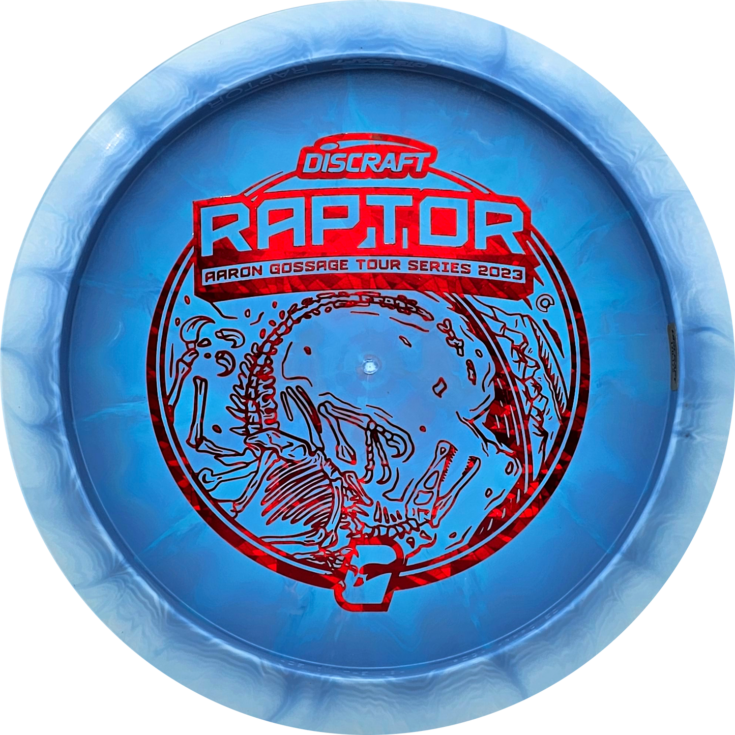 Discraft Bottom Stamp Raptor - Aaron Gossage Tour Series 2023 - KJ Disc