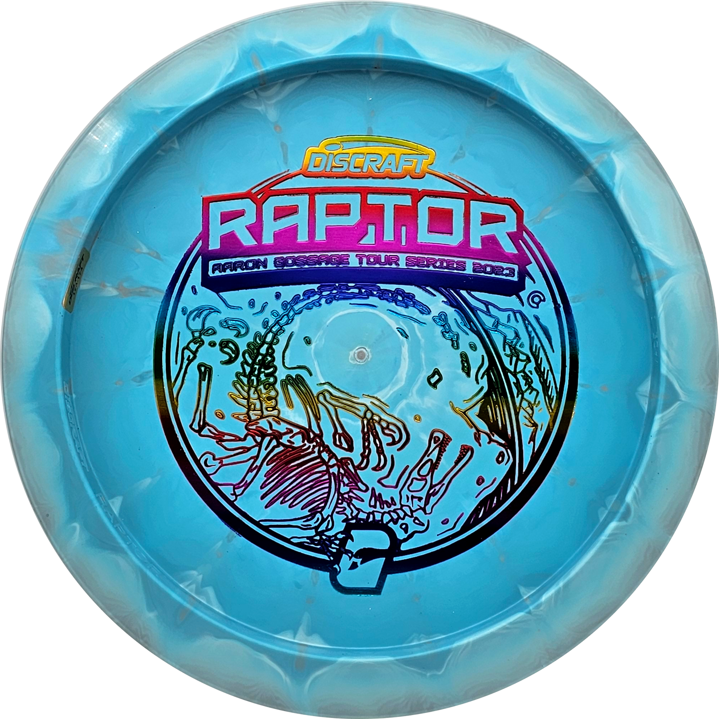 Discraft Bottom Stamp Raptor - Aaron Gossage Tour Series 2023 - KJ Disc