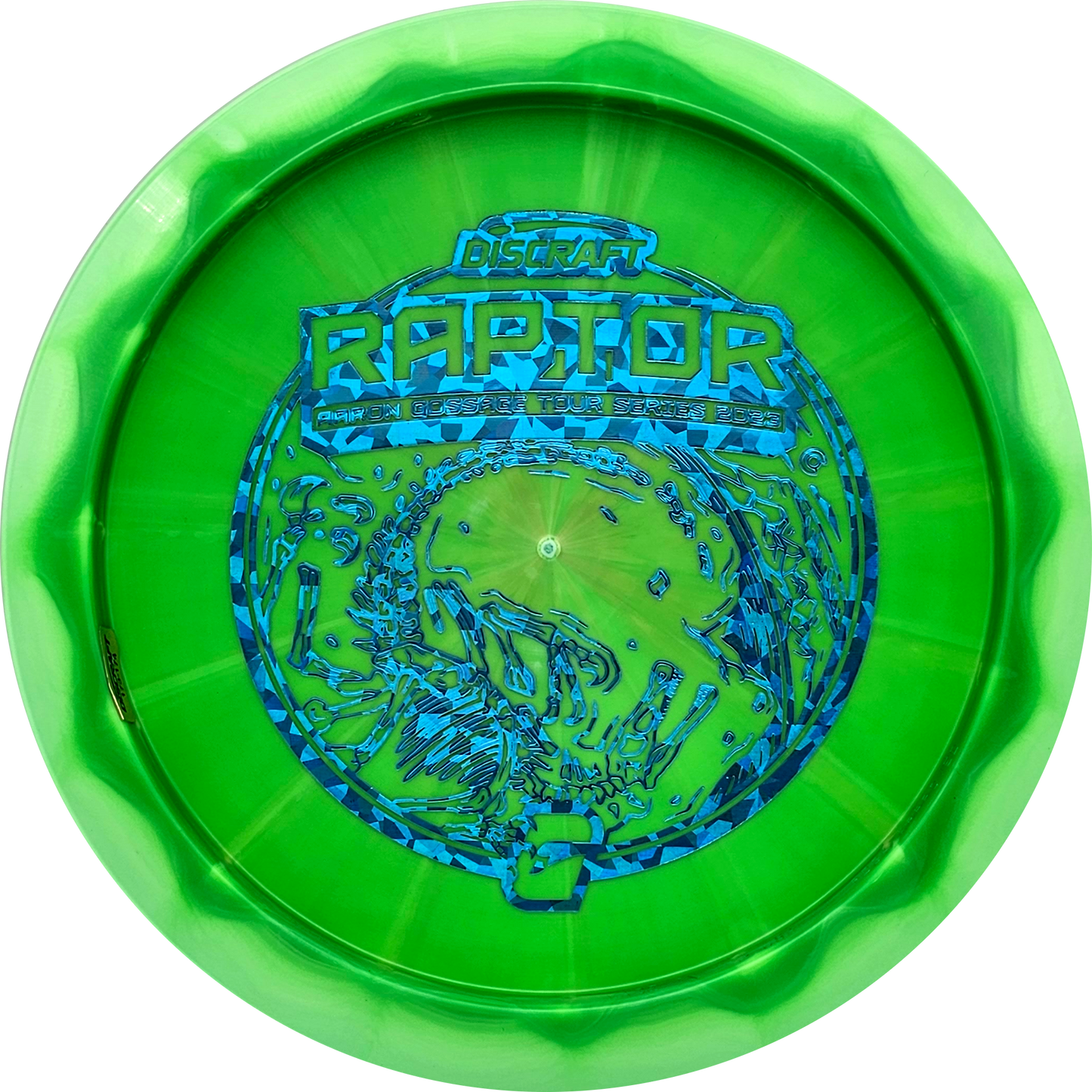 Discraft Bottom Stamp Raptor - Aaron Gossage Tour Series 2023 - KJ Disc