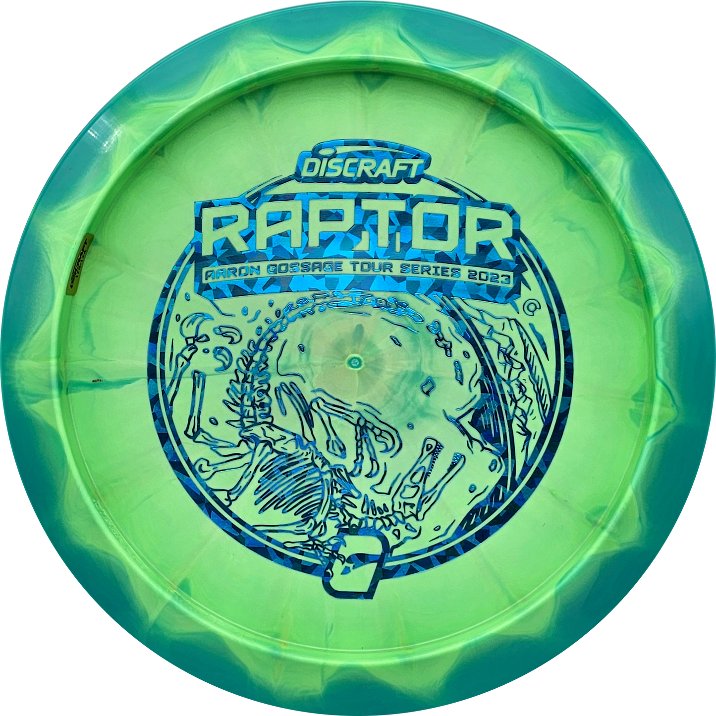 Discraft Bottom Stamp Raptor - Aaron Gossage Tour Series 2023 - KJ Disc