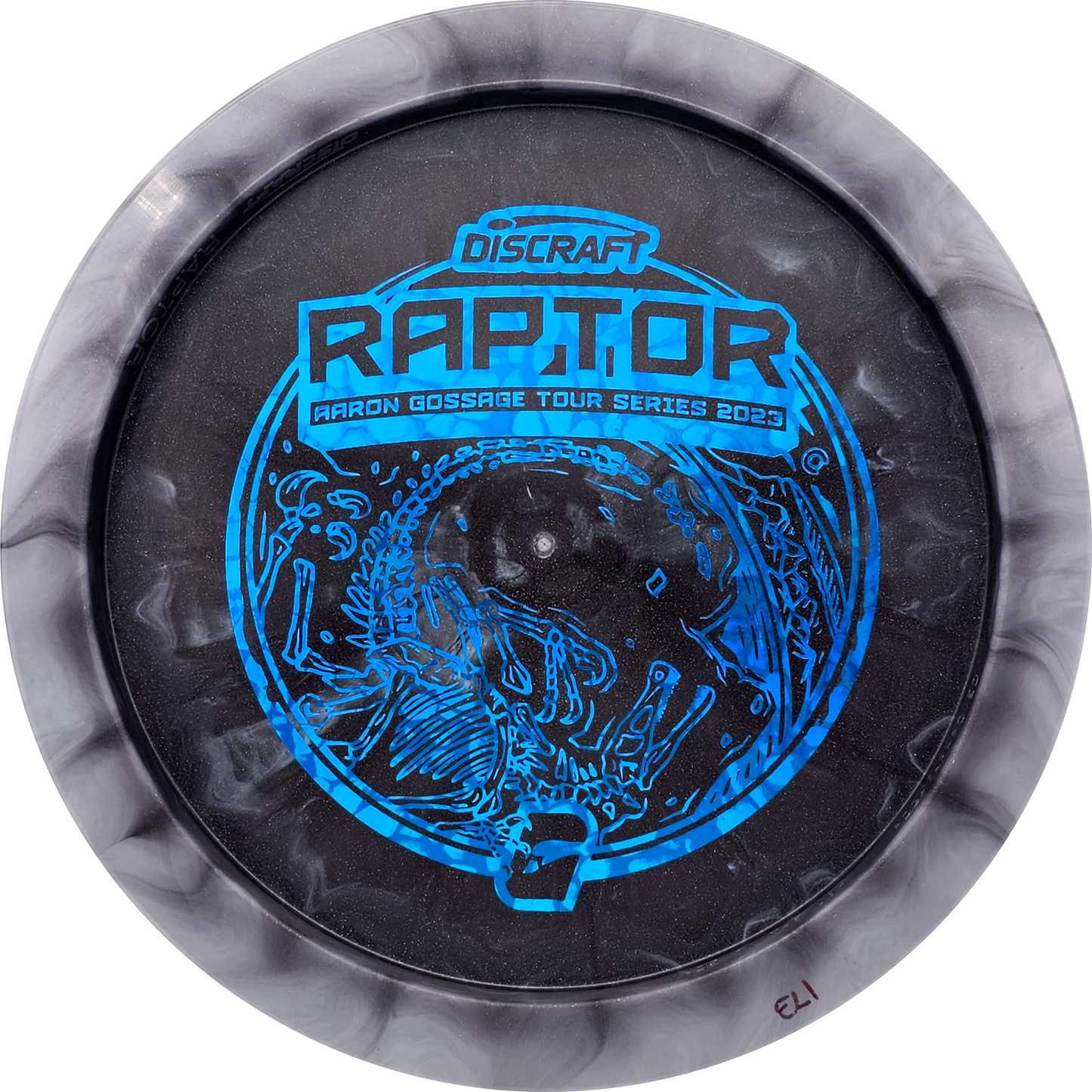 Discraft Bottom Stamp Raptor - Aaron Gossage Tour Series 2023 - KJ Disc