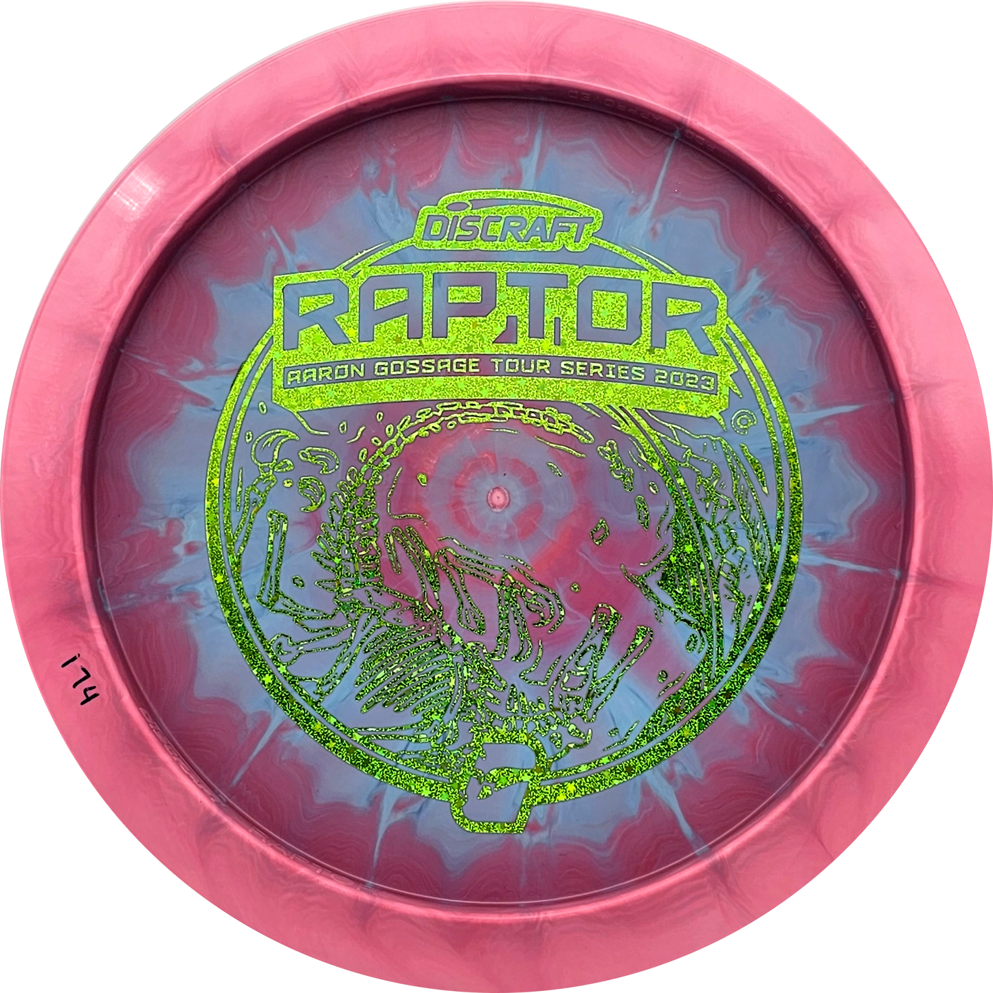 Discraft Bottom Stamp Raptor - Aaron Gossage Tour Series 2023 - KJ Disc
