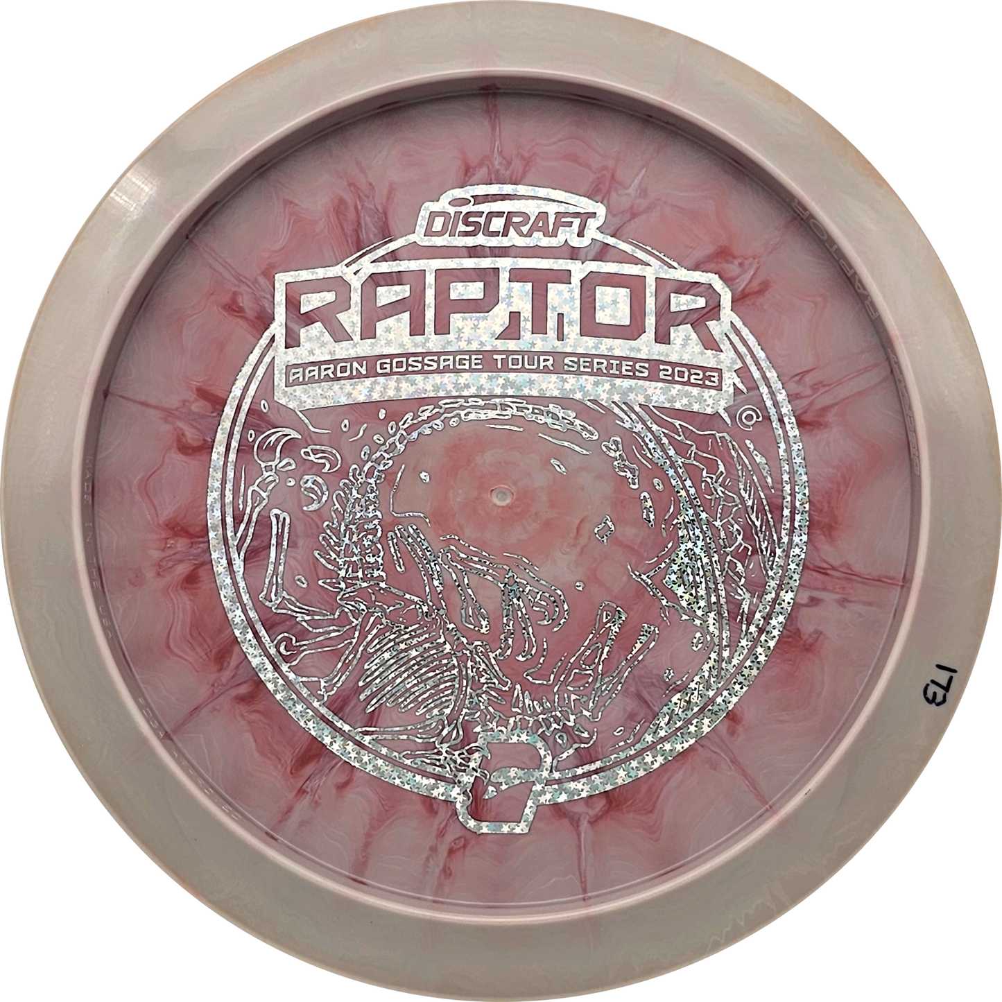 Discraft Bottom Stamp Raptor - Aaron Gossage Tour Series 2023 - KJ Disc