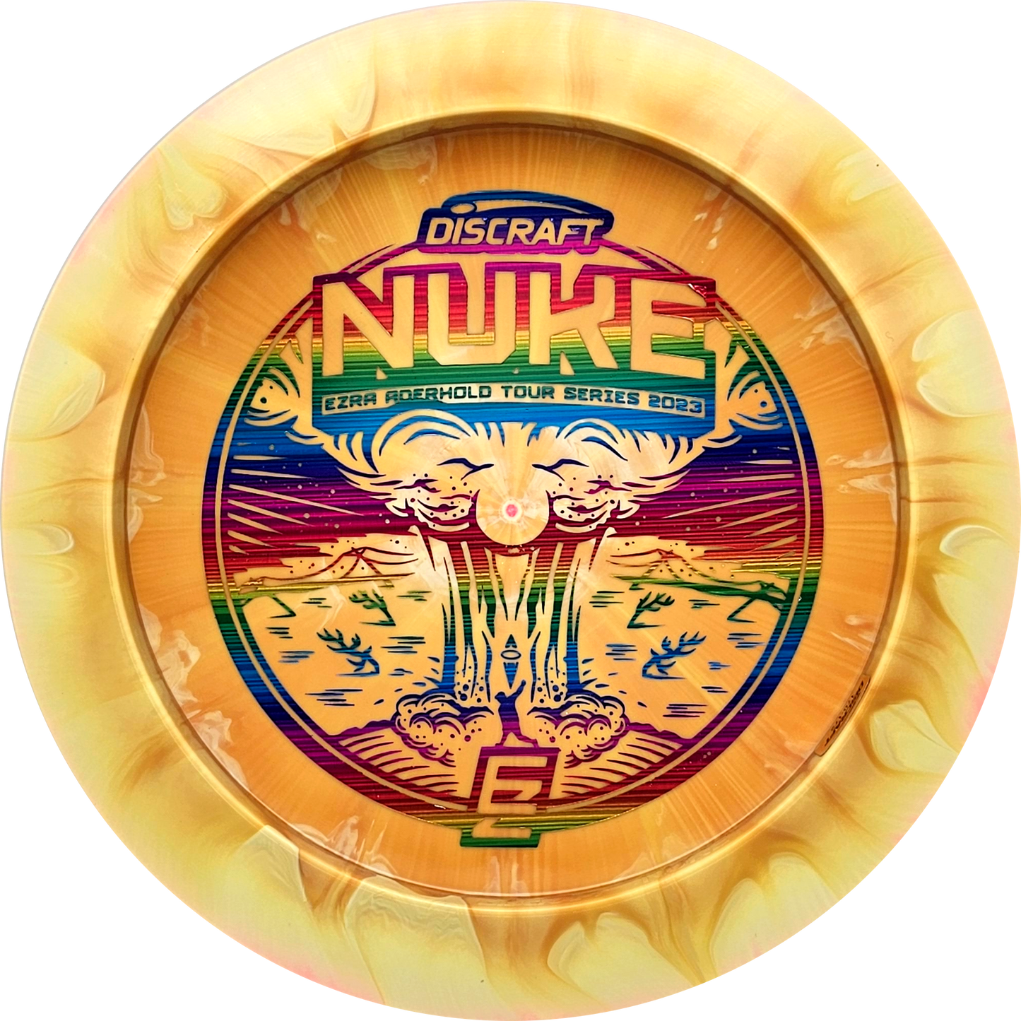 Discraft Bottom Stamp Nuke - Ezra Aderhold Tour Series 2023