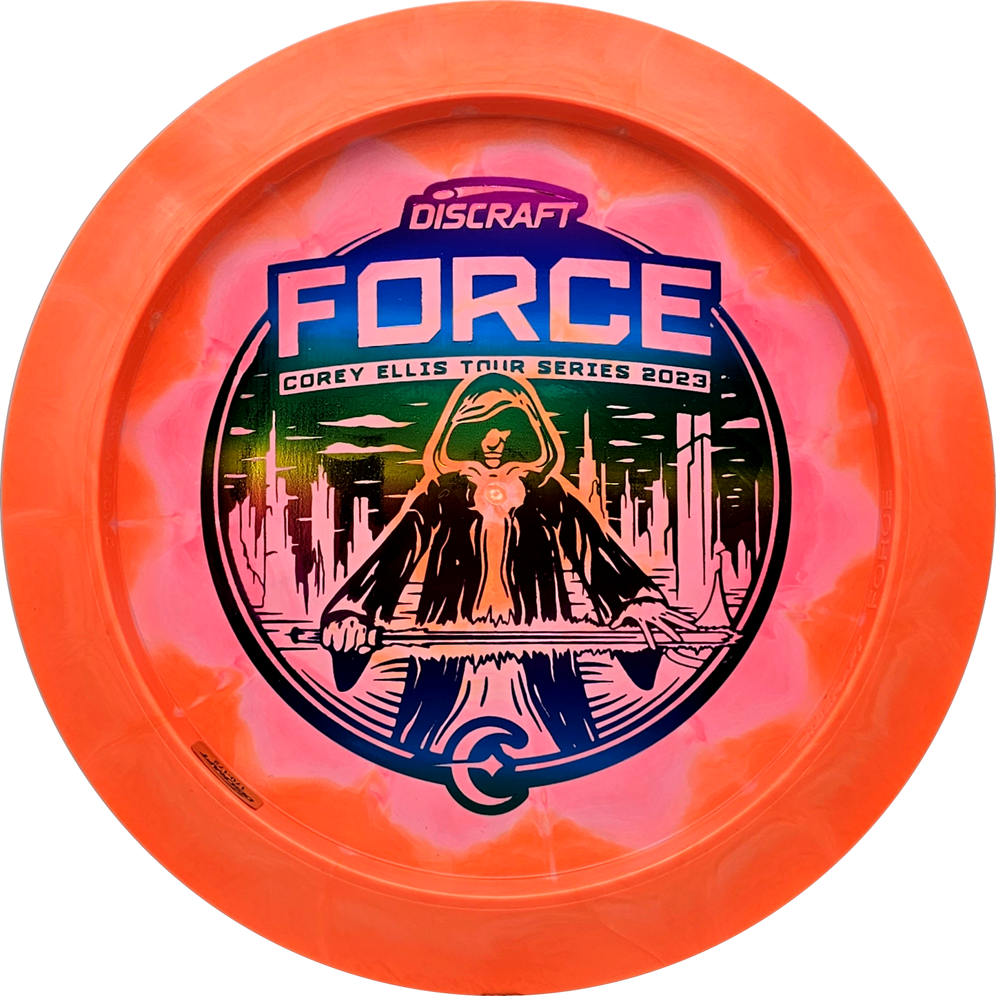 Discraft Bottom Stamp Force - Corey Ellis Tour Series 2023 - KJ Disc