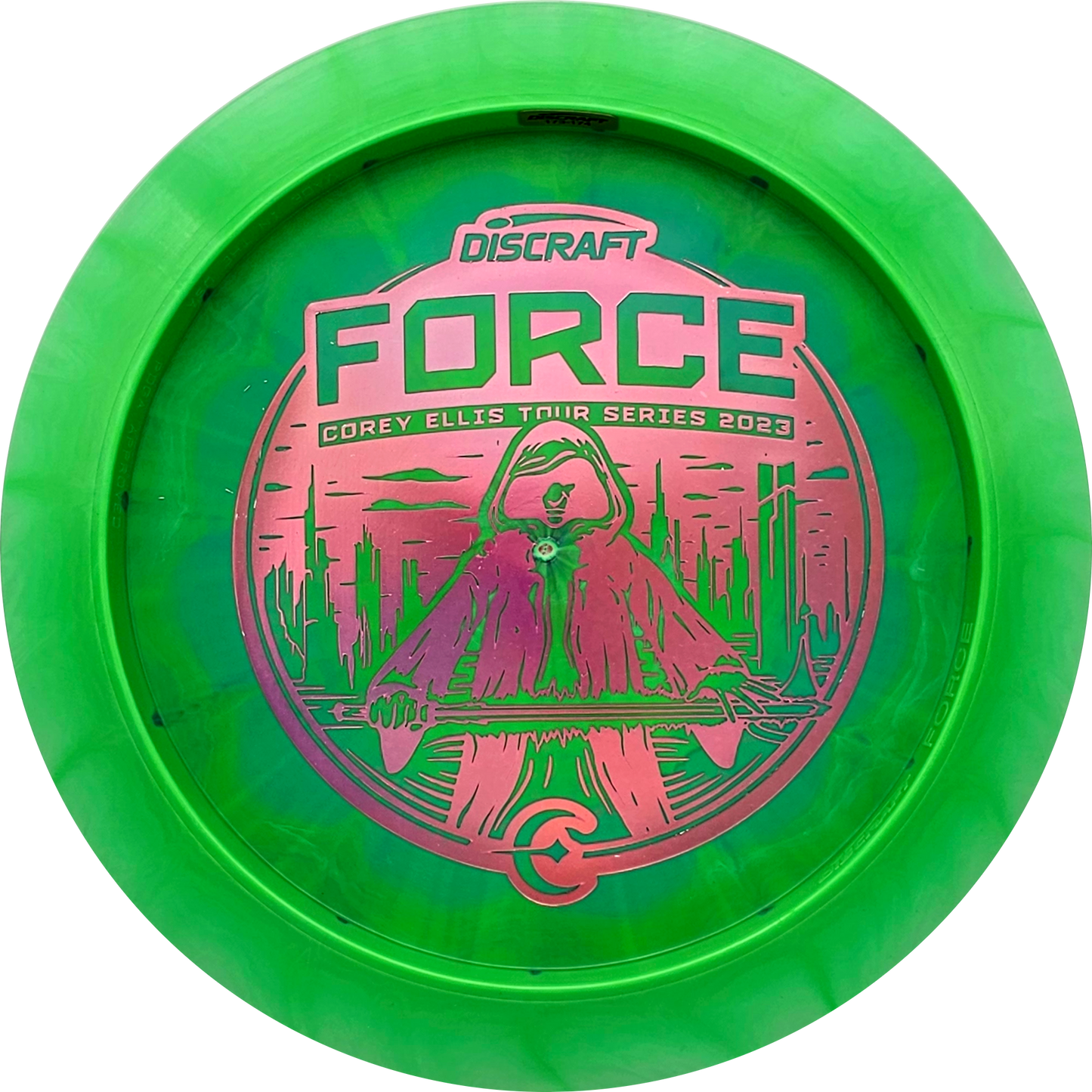 Discraft Bottom Stamp Force - Corey Ellis Tour Series 2023 - KJ Disc