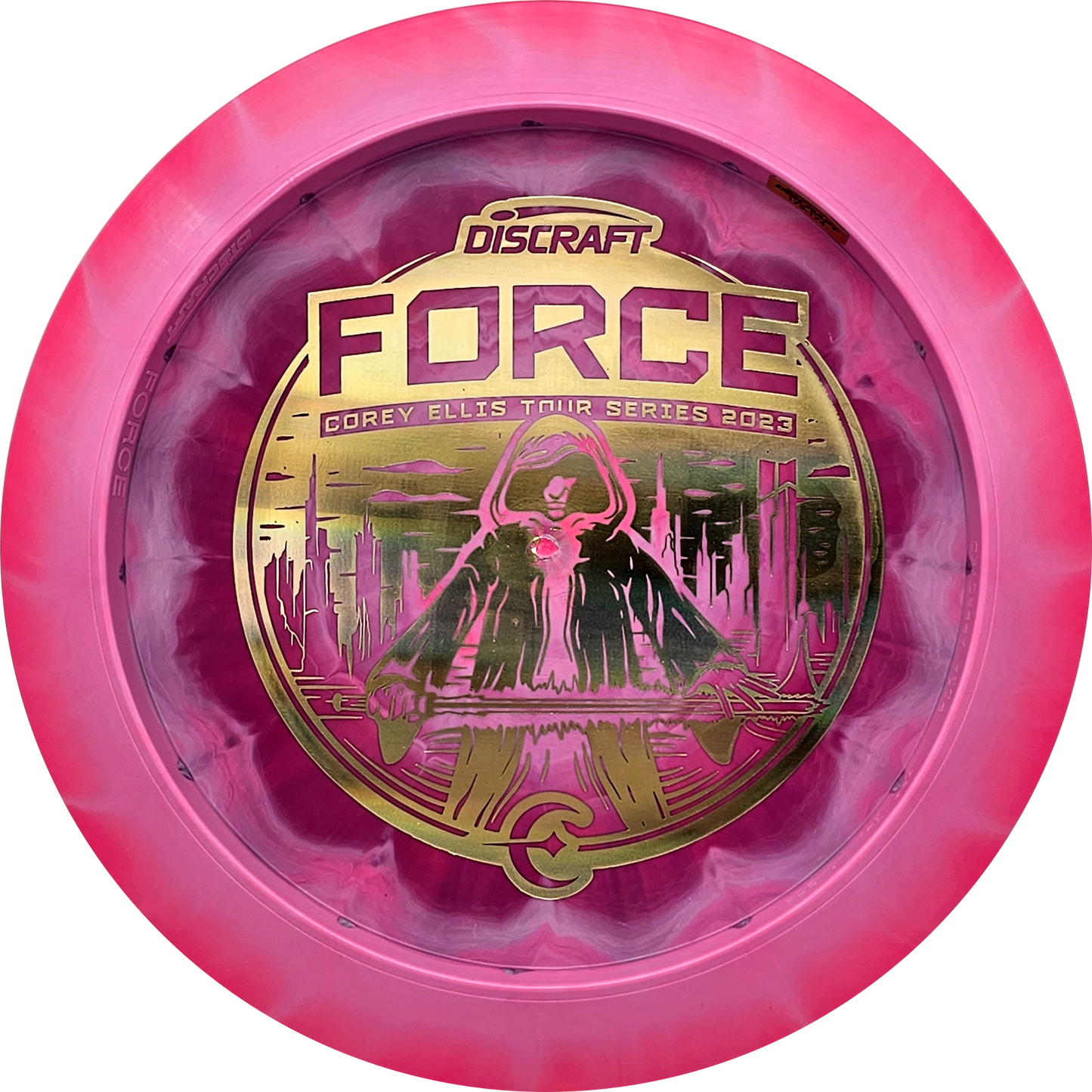 Discraft Bottom Stamp Force - Corey Ellis Tour Series 2023 - KJ Disc