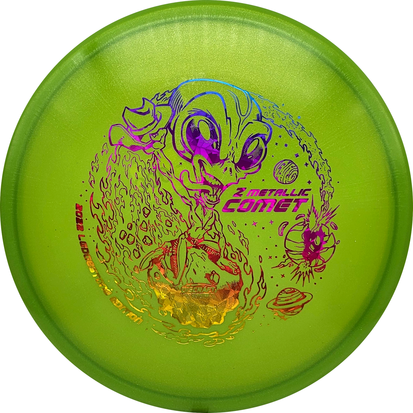 Discraft Z Metallic Comet - Ledgestone 2022 - KJ Disc
