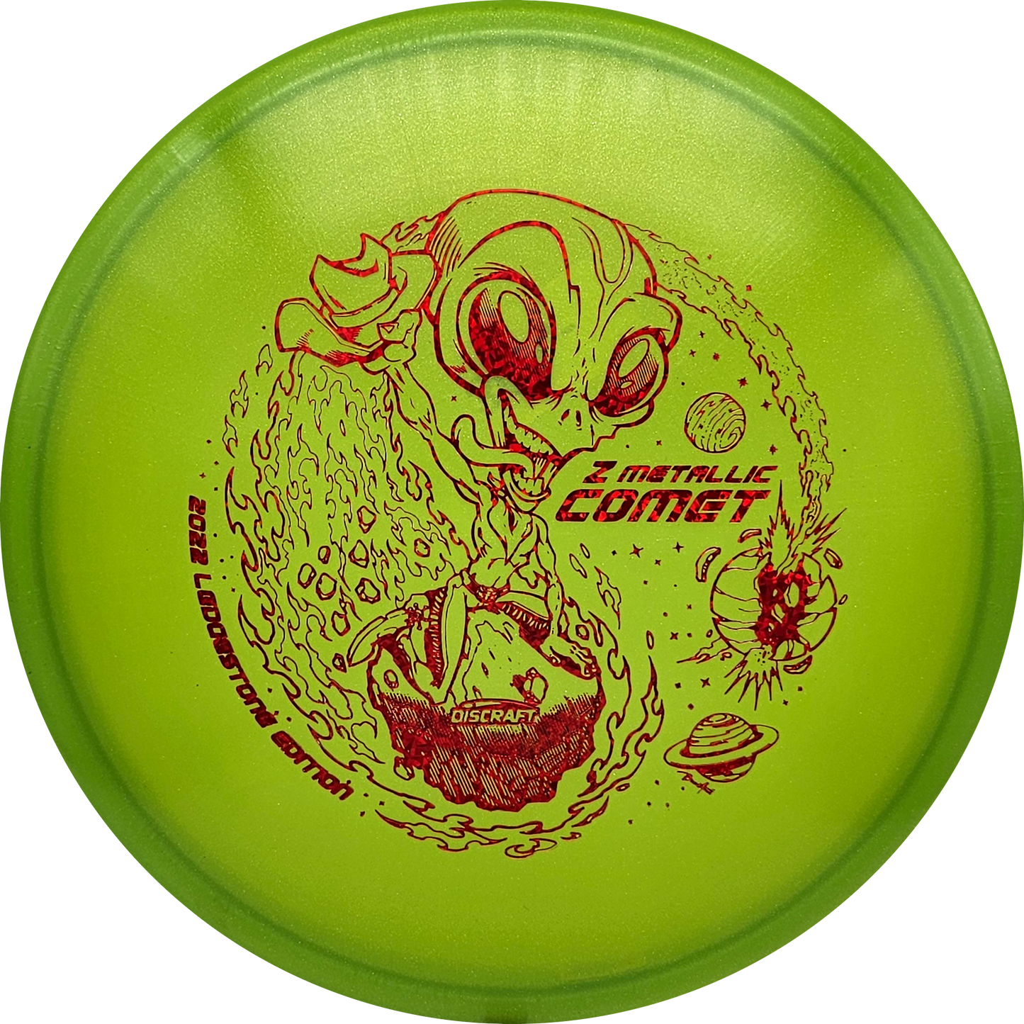Discraft Z Metallic Comet - Ledgestone 2022 - KJ Disc