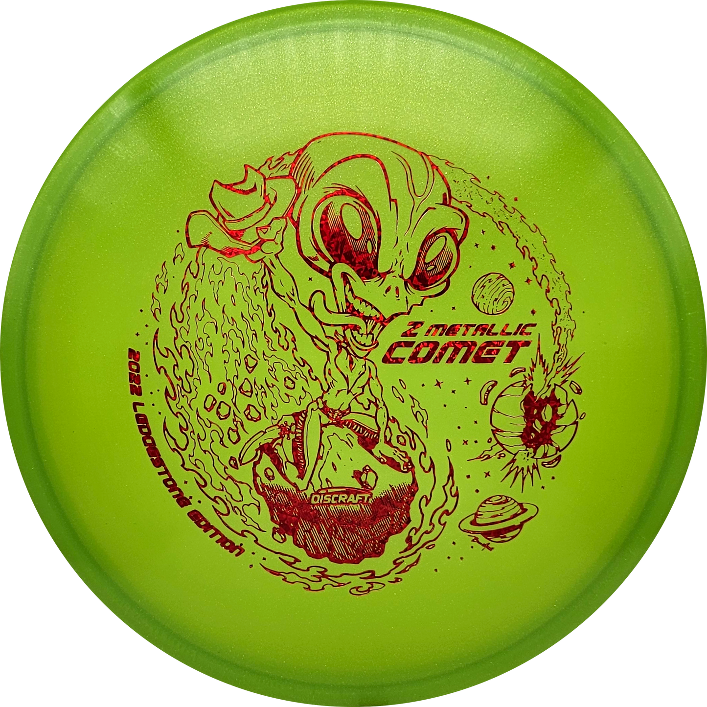 Discraft Z Metallic Comet - Ledgestone 2022 - KJ Disc