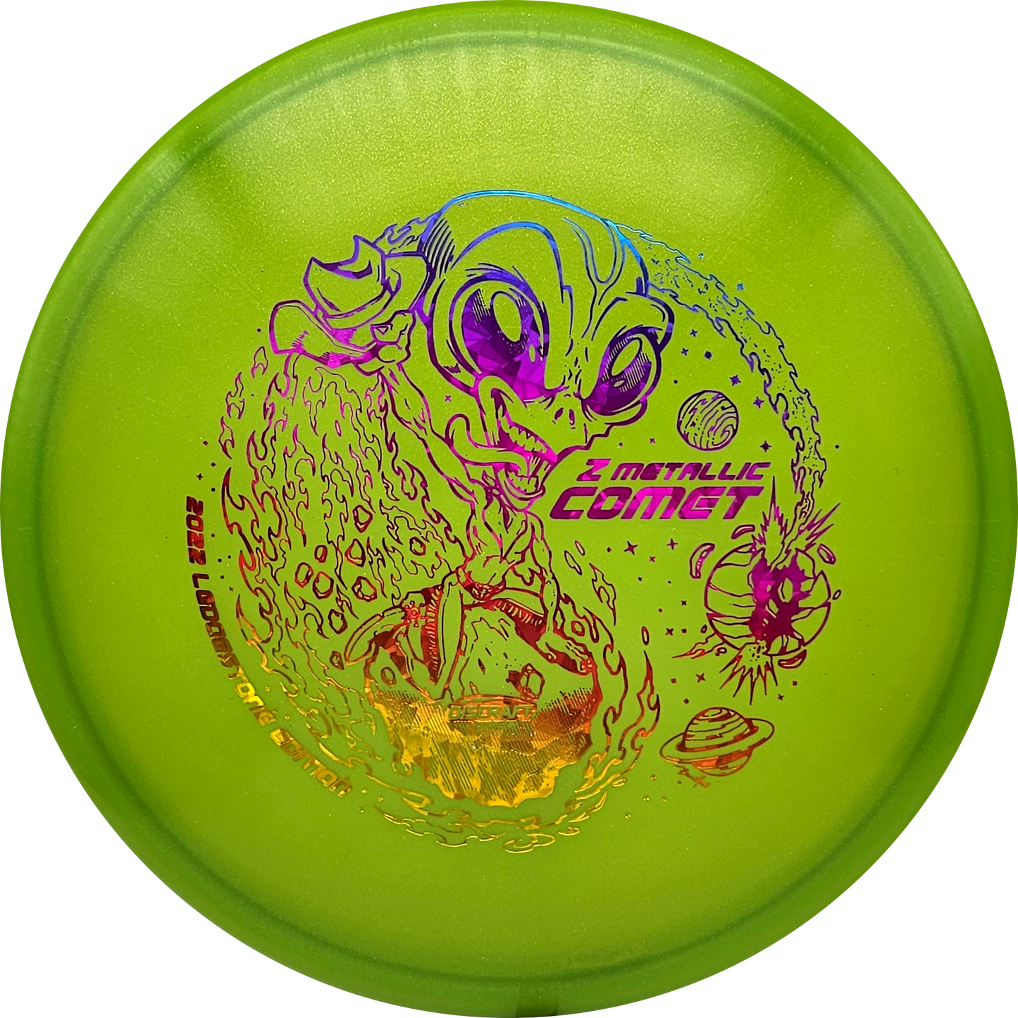 Discraft Z Metallic Comet - Ledgestone 2022 - KJ Disc