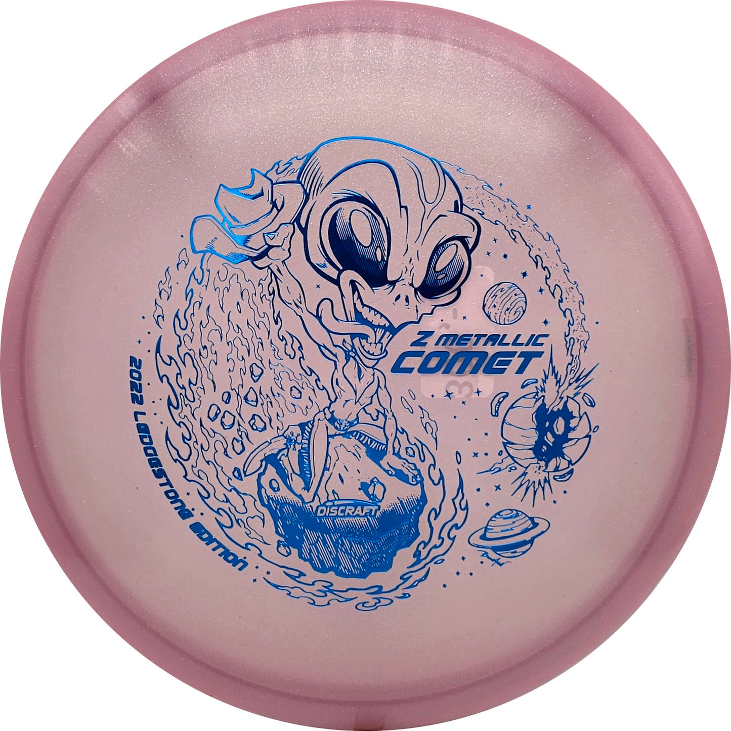Discraft Z Metallic Comet - Ledgestone 2022 - KJ Disc