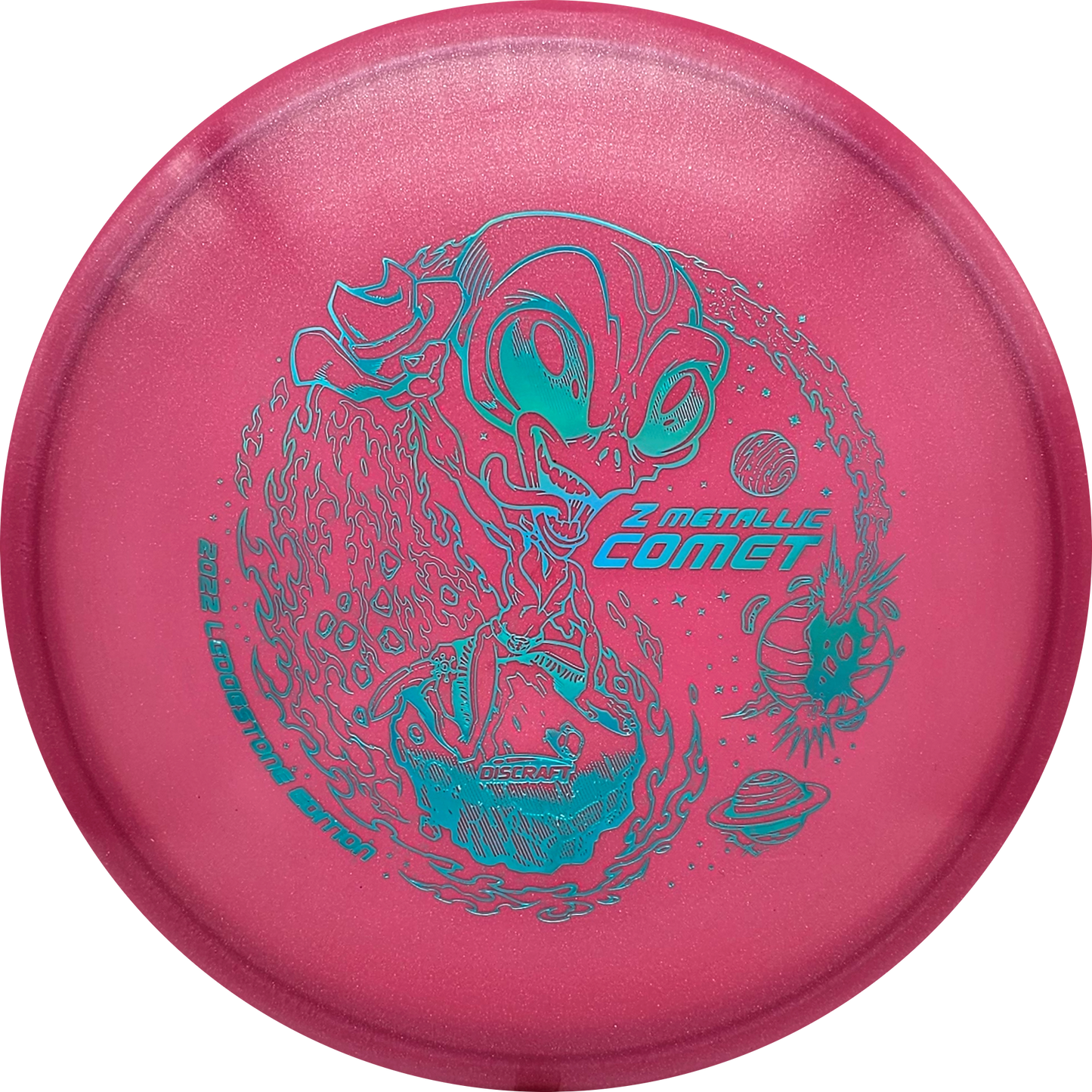 Discraft Z Metallic Comet - Ledgestone 2022 - KJ Disc