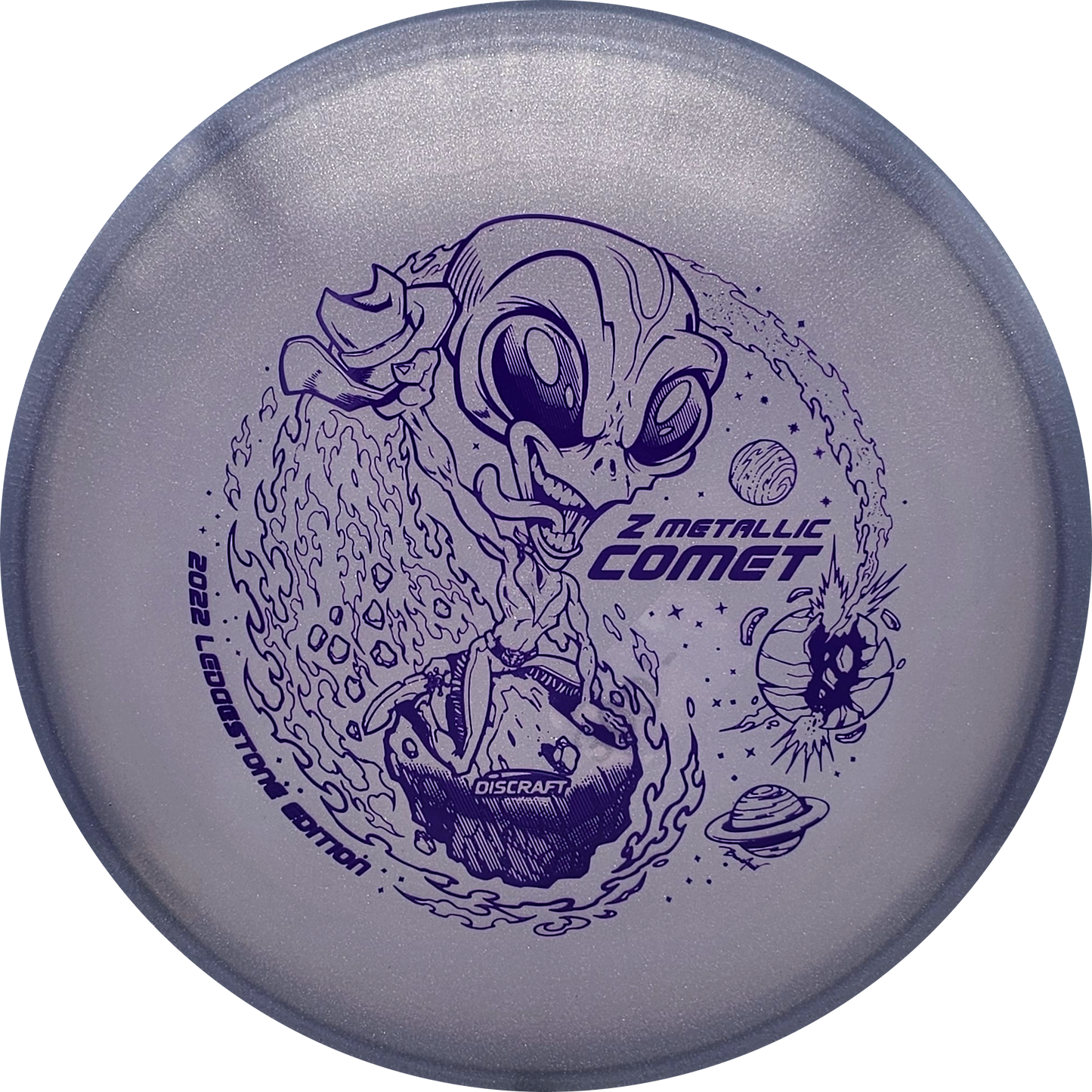 Discraft Z Metallic Comet - Ledgestone 2022 - KJ Disc
