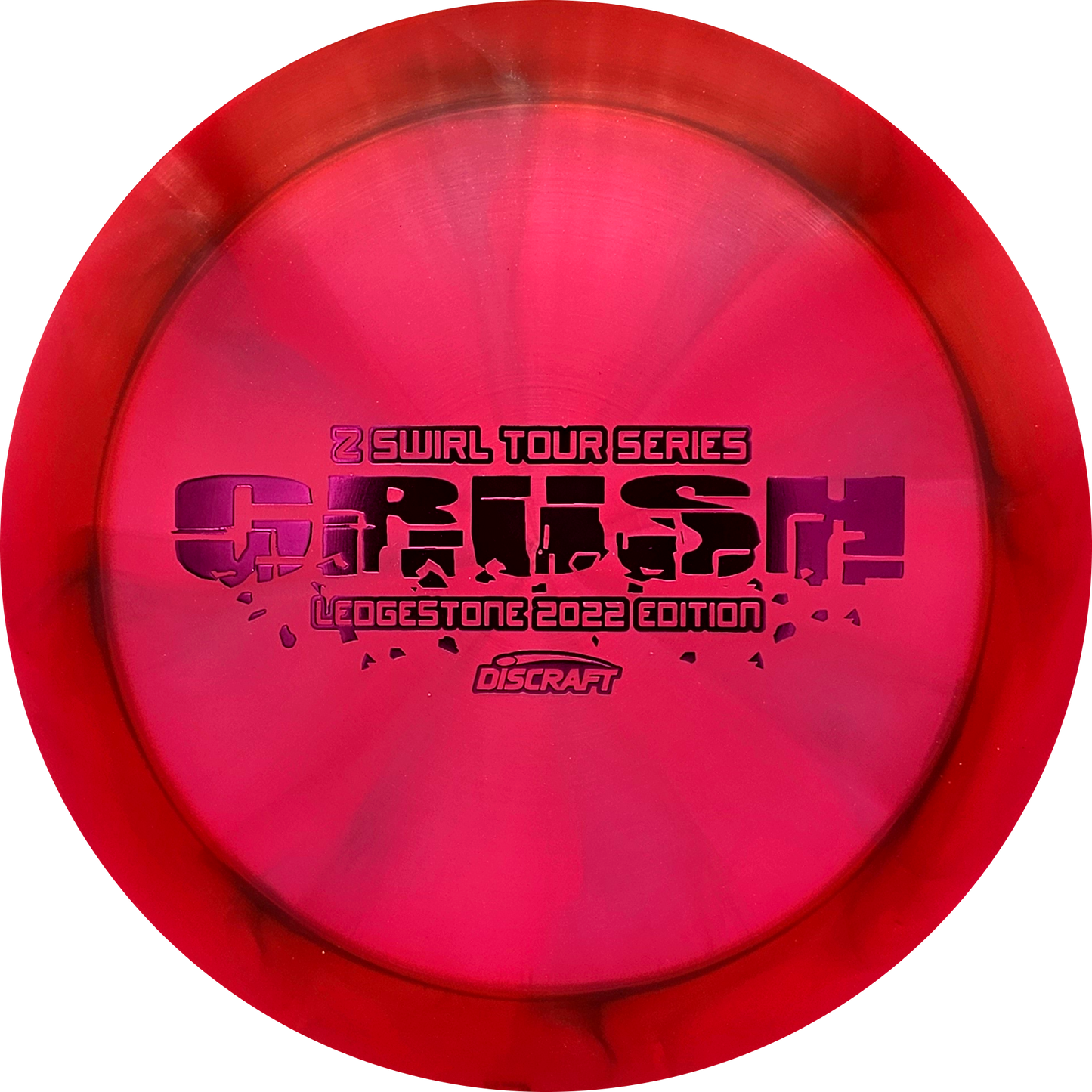 Discraft Z Swirl Crush Tour Series - Ledgestone 2022 - KJ Disc