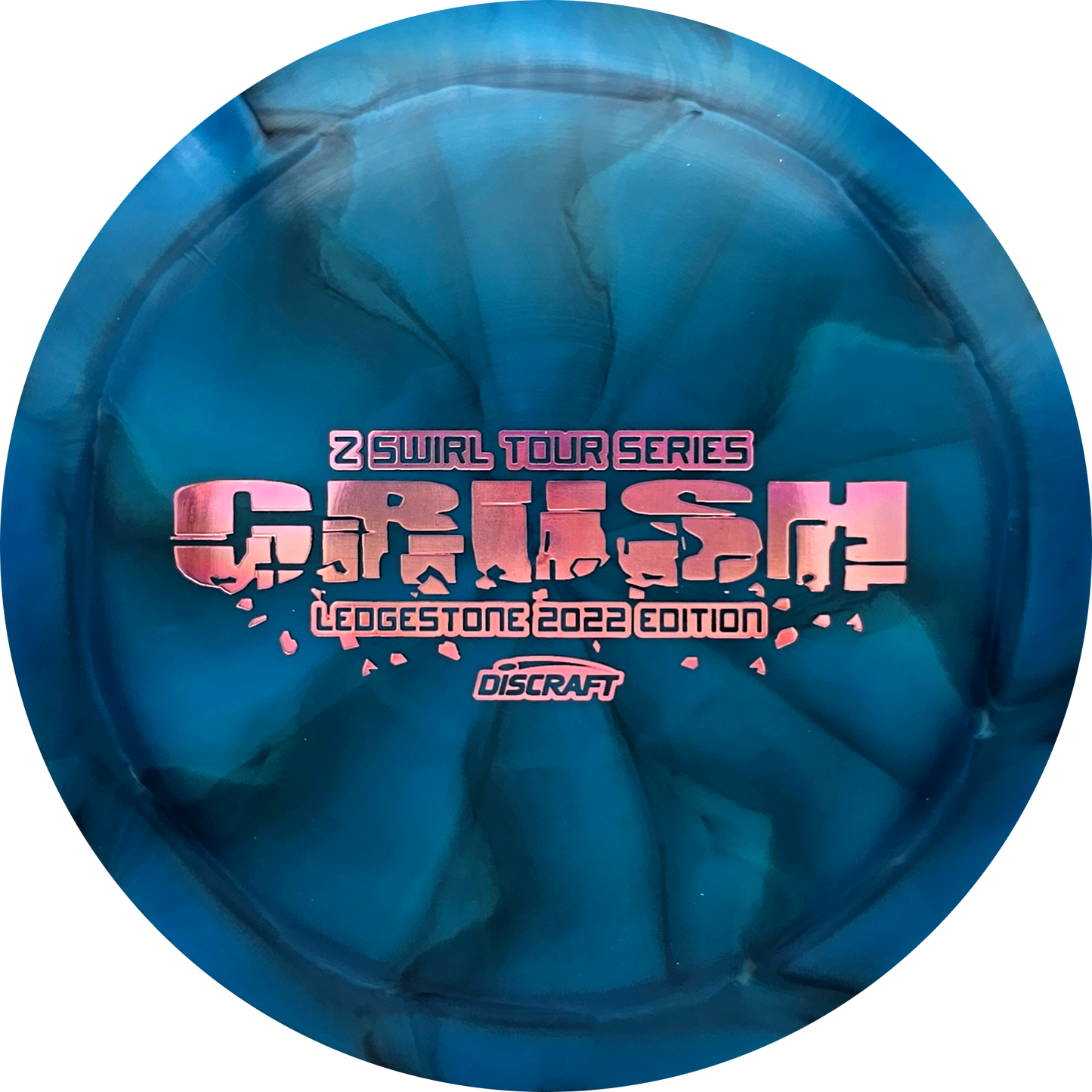 Discraft Z Swirl Crush Tour Series - Ledgestone 2022 - KJ Disc
