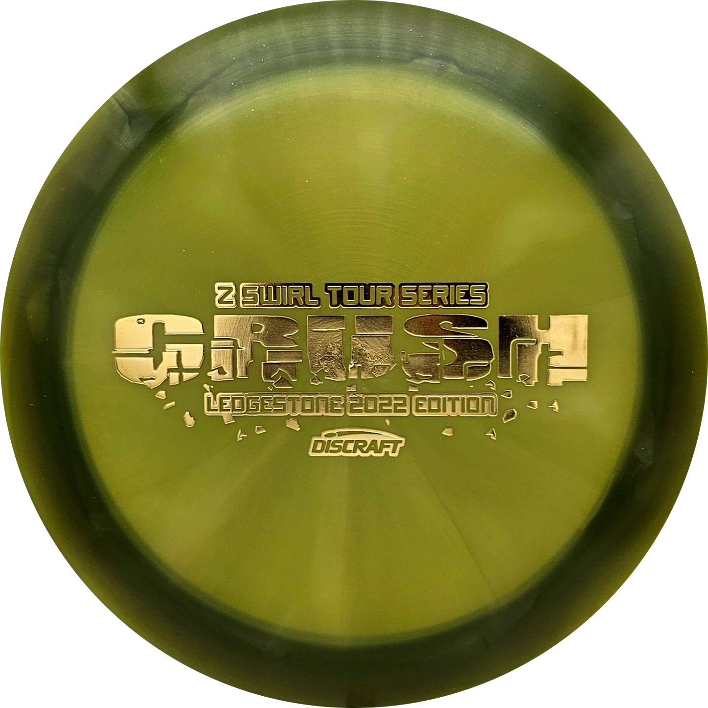 Discraft Z Swirl Crush Tour Series - Ledgestone 2022 - KJ Disc