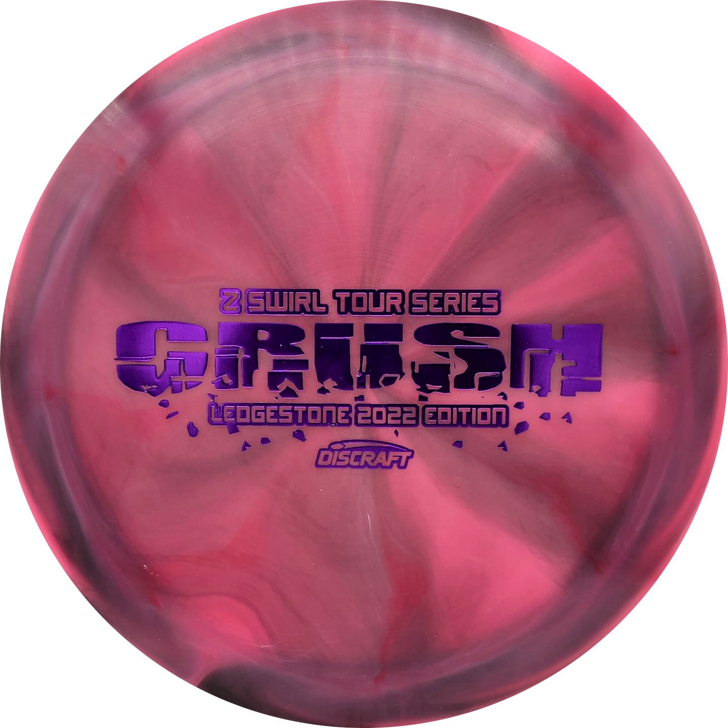 Discraft Z Swirl Crush Tour Series - Ledgestone 2022 - KJ Disc