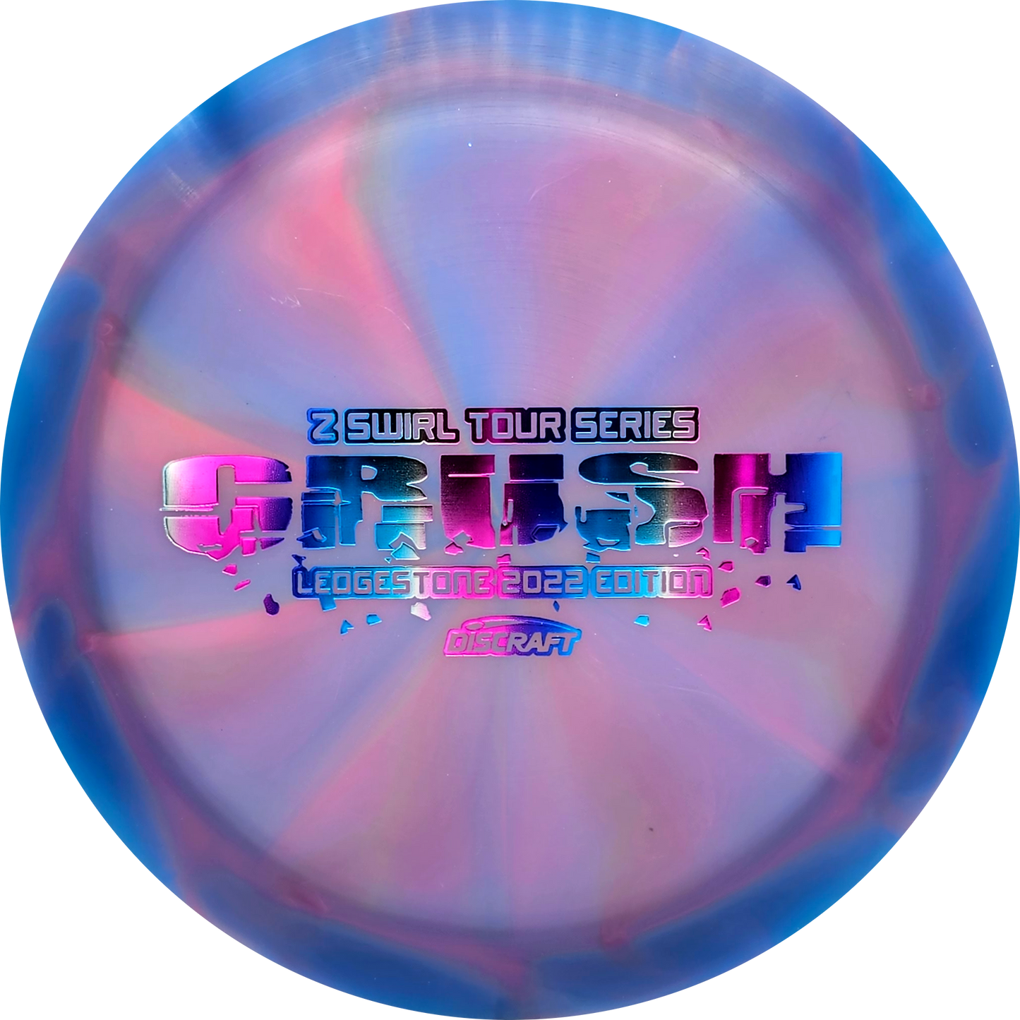 Discraft Z Swirl Crush Tour Series - Ledgestone 2022 - KJ Disc