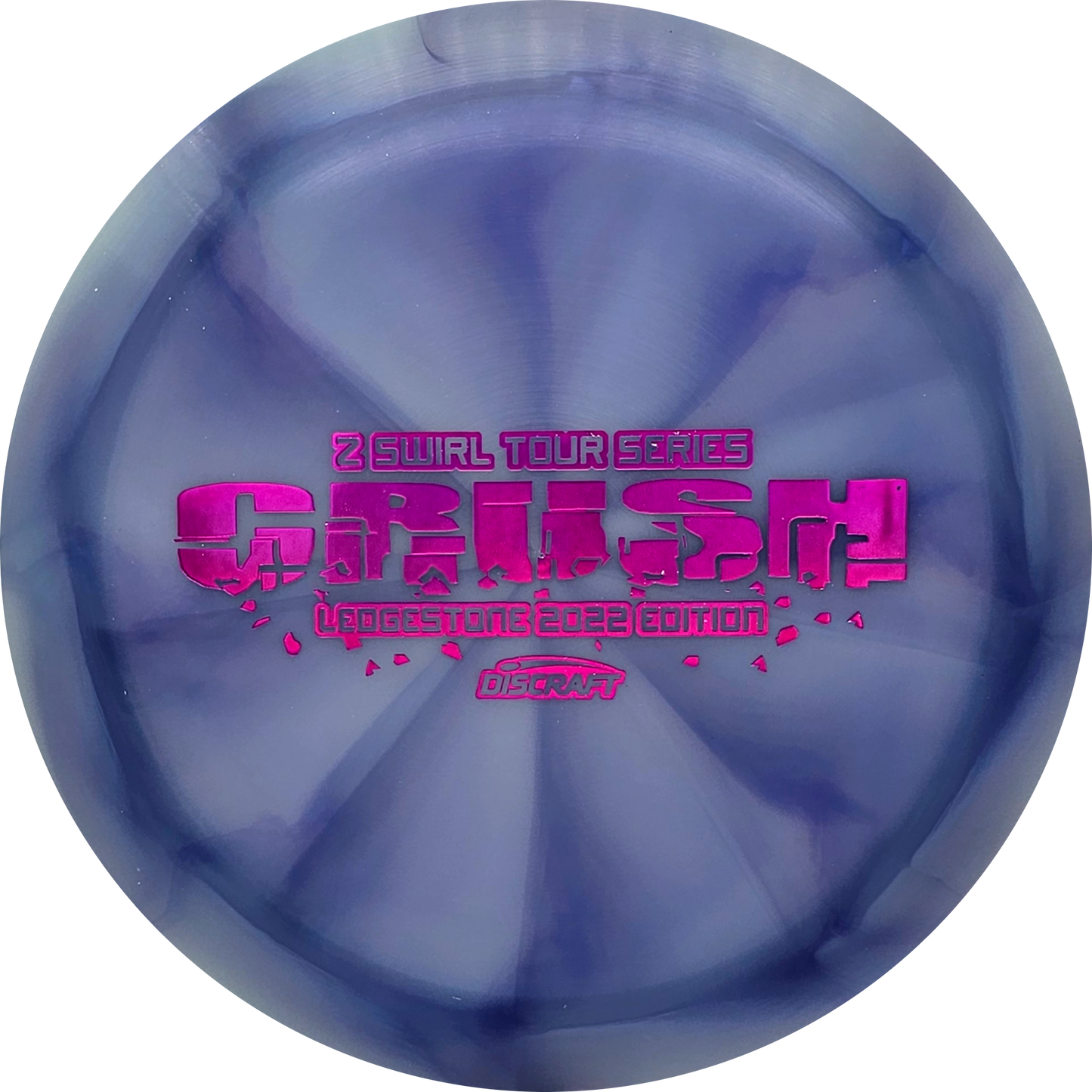 Discraft Z Swirl Crush Tour Series - Ledgestone 2022 - KJ Disc