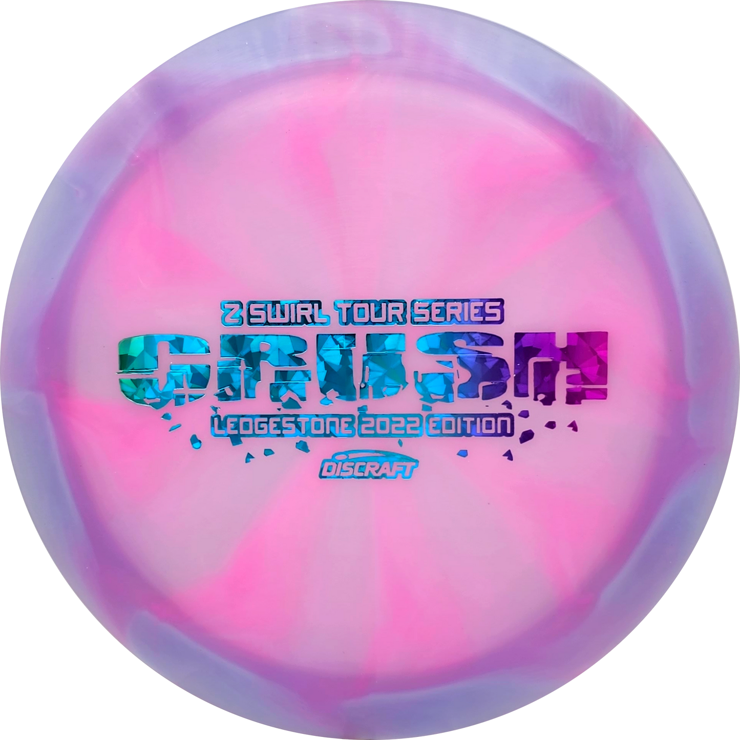 Discraft Z Swirl Crush Tour Series - Ledgestone 2022 - KJ Disc